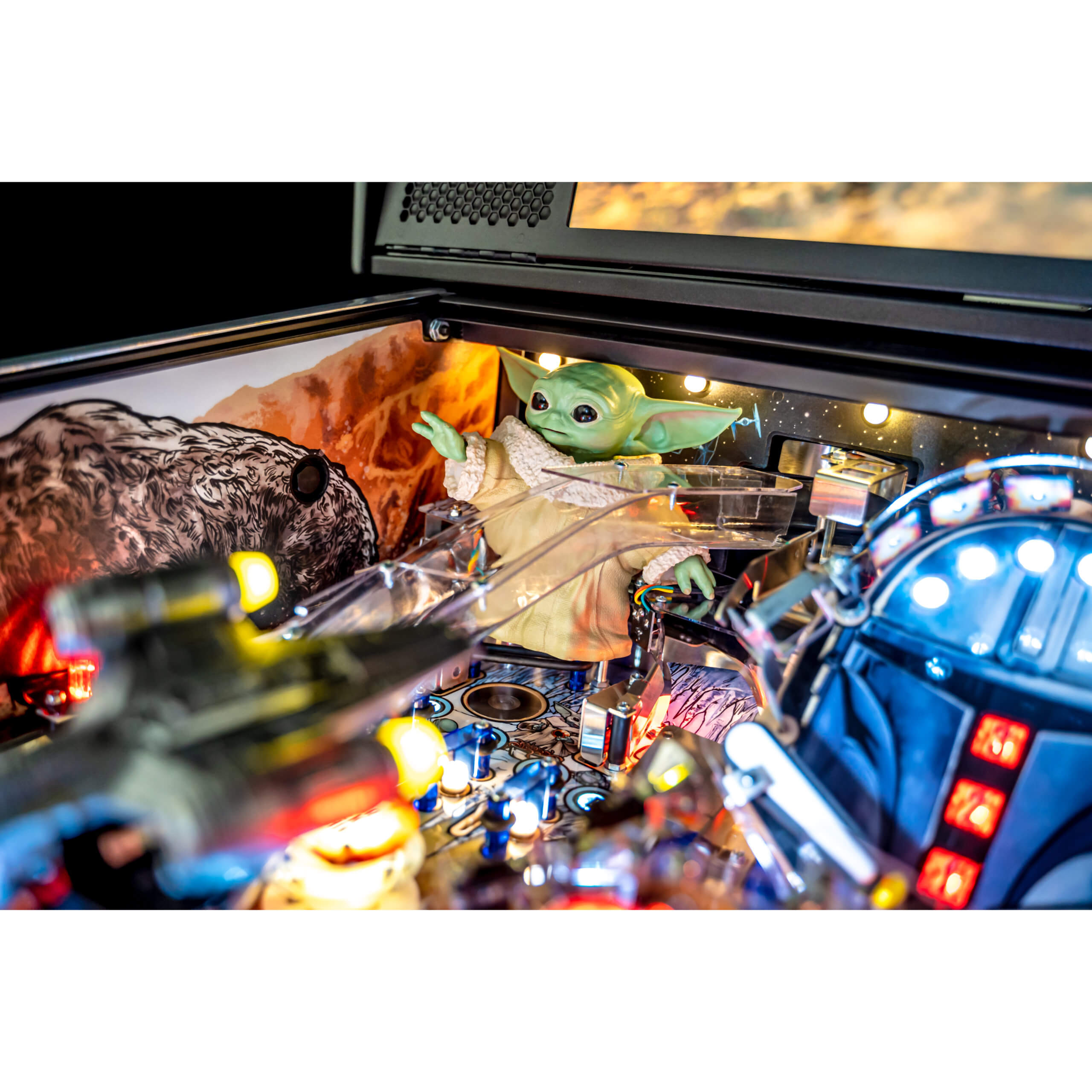 The Mandalorian Limited Edition Pinball Machine by Stern The Mandalorian Limited Edition Pinball Machine by Stern