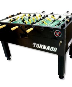 Tornado T-3000 Tournament Foosball Table in Matte Black