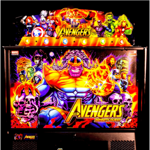 Avengers: Infinity Quest Pinball Topper by Stern