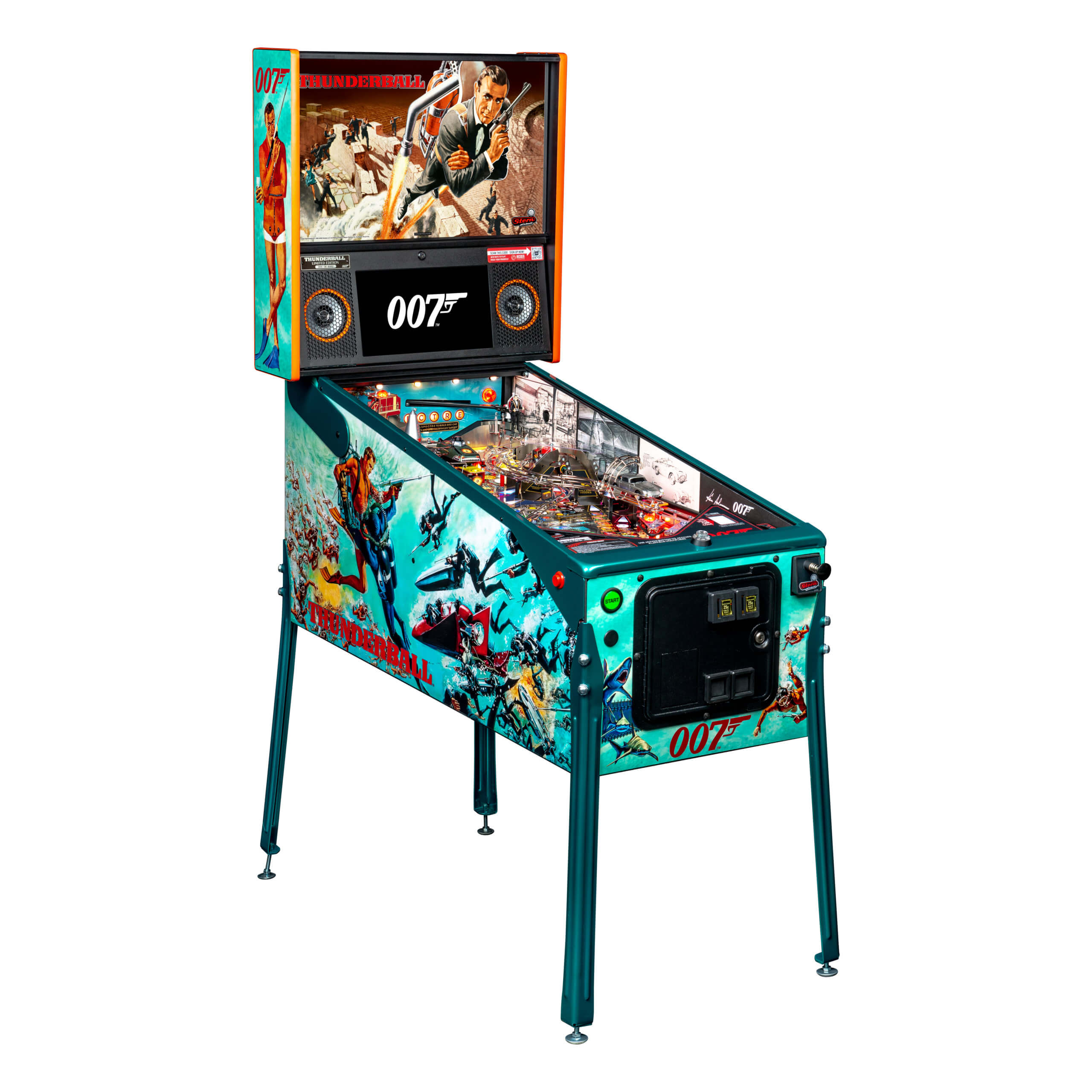 Buy James Bond 007 Limited Edition Pinball Machine by Stern Online at $14999