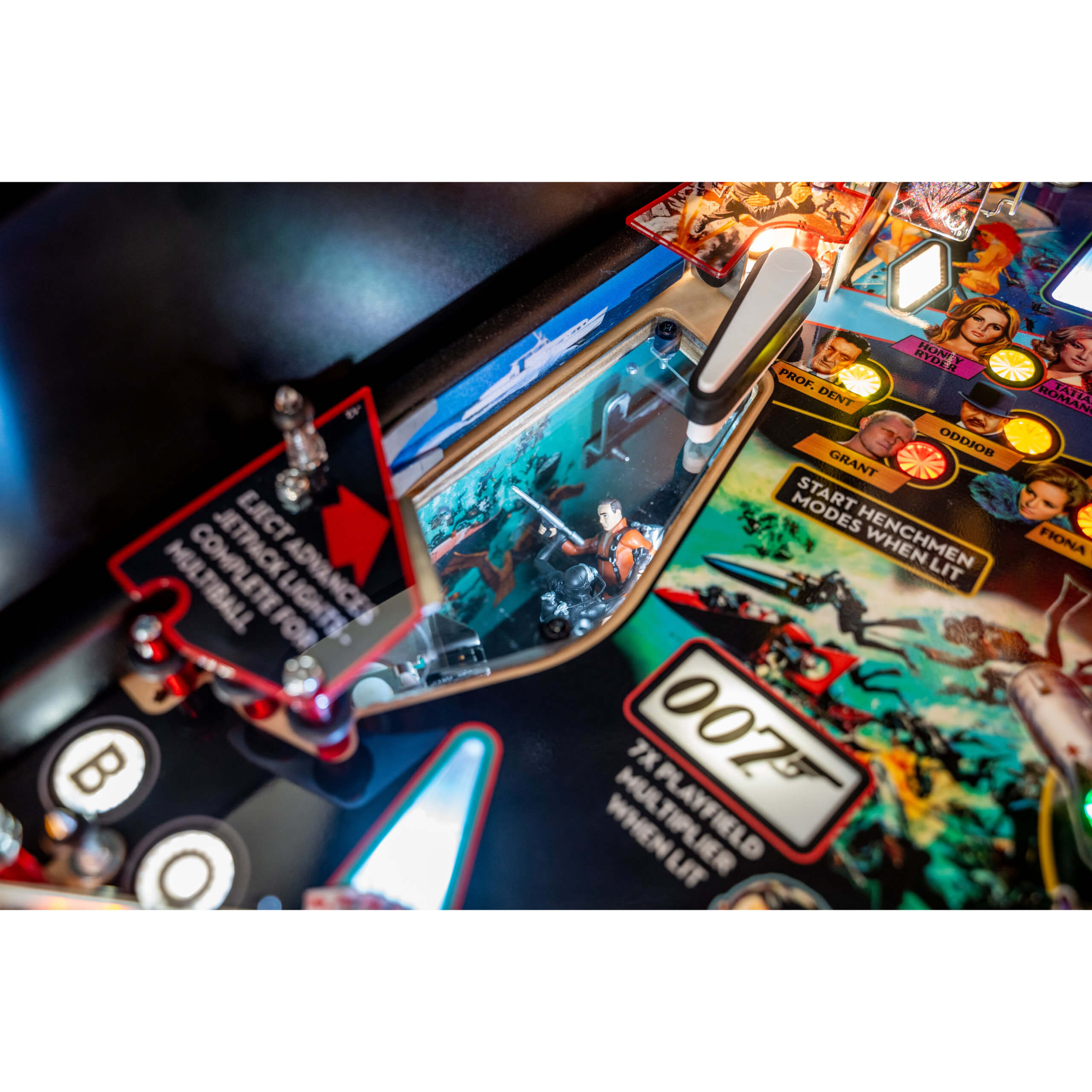 James Bond 007 Premium Pinball Machine by Stern James Bond 007 Premium Pinball Machine by Stern