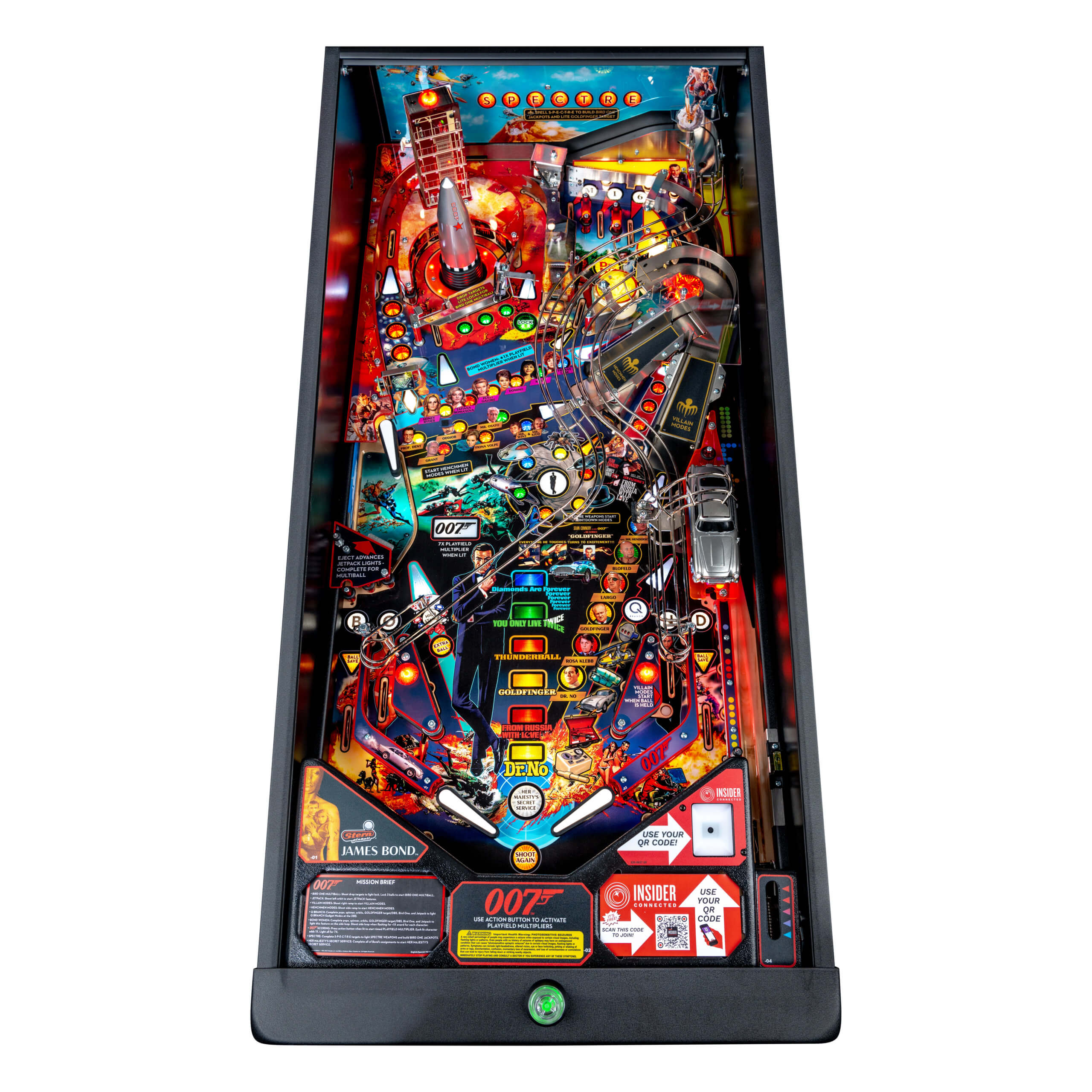 James Bond 007 Pro Pinball Machine by Stern James Bond 007 Pro Pinball Machine by Stern