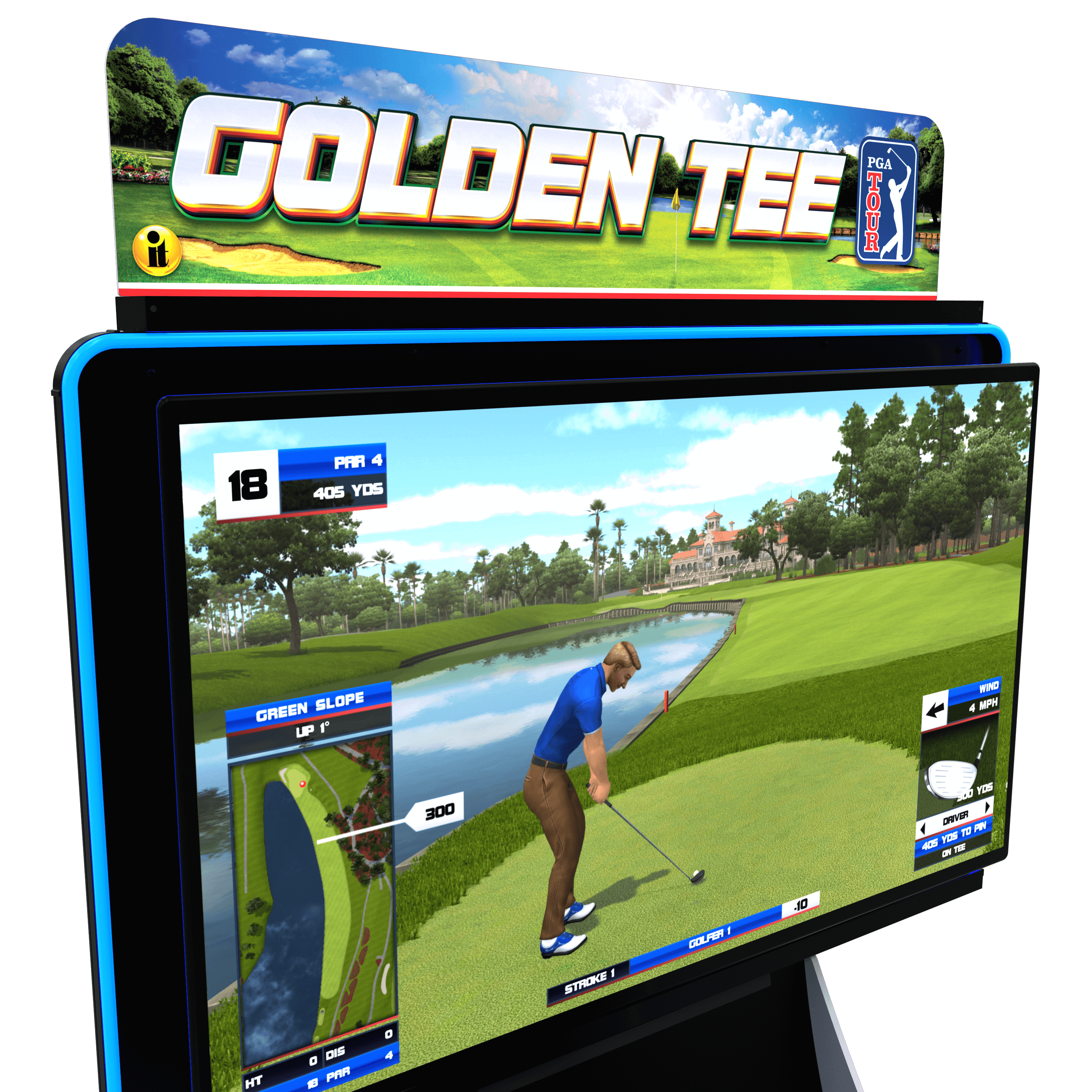 Golden Tee PGA TOUR Home Edition - Deluxe Golden Tee PGA TOUR Home Edition - Deluxe