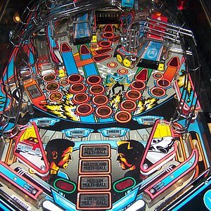 Demolition Man Pinball Machine by Williams Demolition Man Pinball Machine by Williams