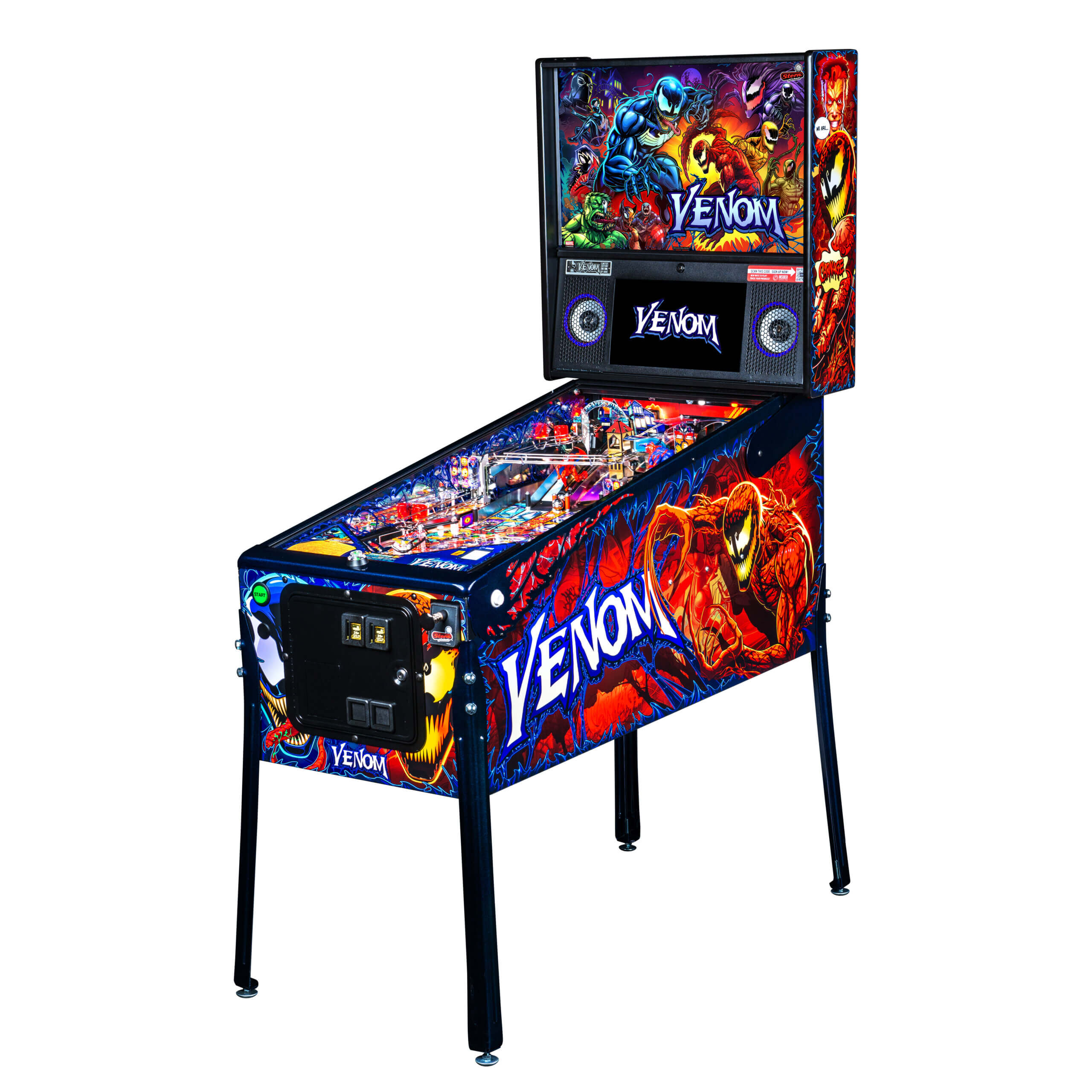 Venom Limited Edition Pinball Machine by Stern Venom Limited Edition Pinball Machine by Stern