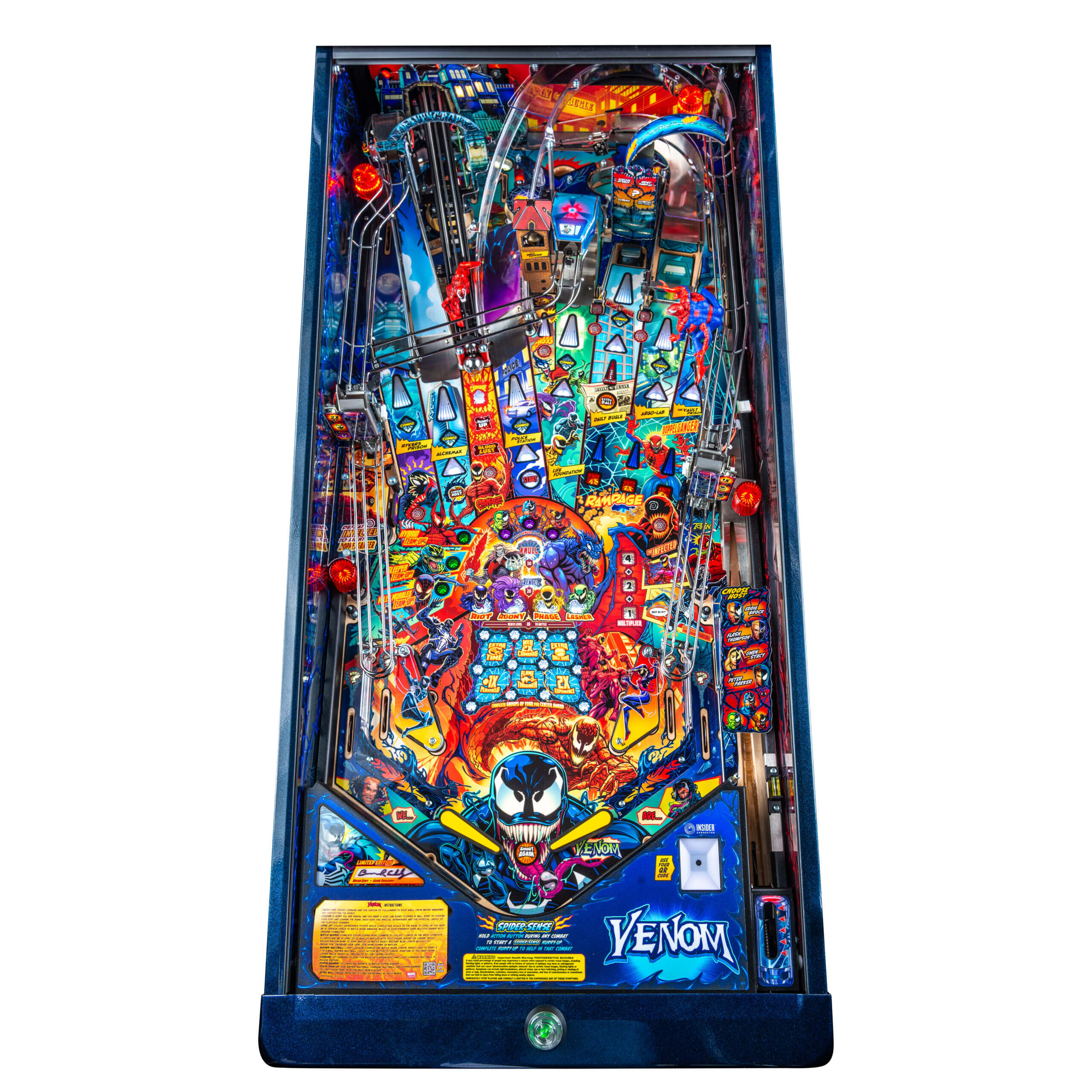 Venom Limited Edition Pinball Machine by Stern Venom Limited Edition Pinball Machine by Stern