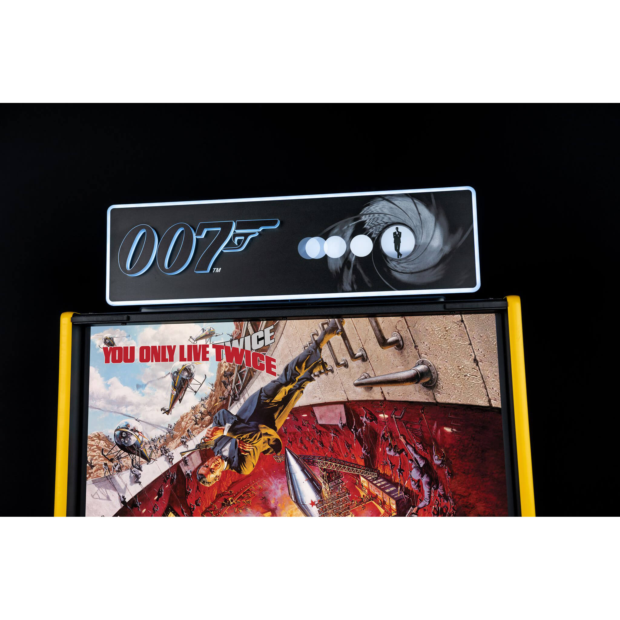James Bond 007 Pinball Topper by Stern James Bond 007 Pinball Topper by Stern