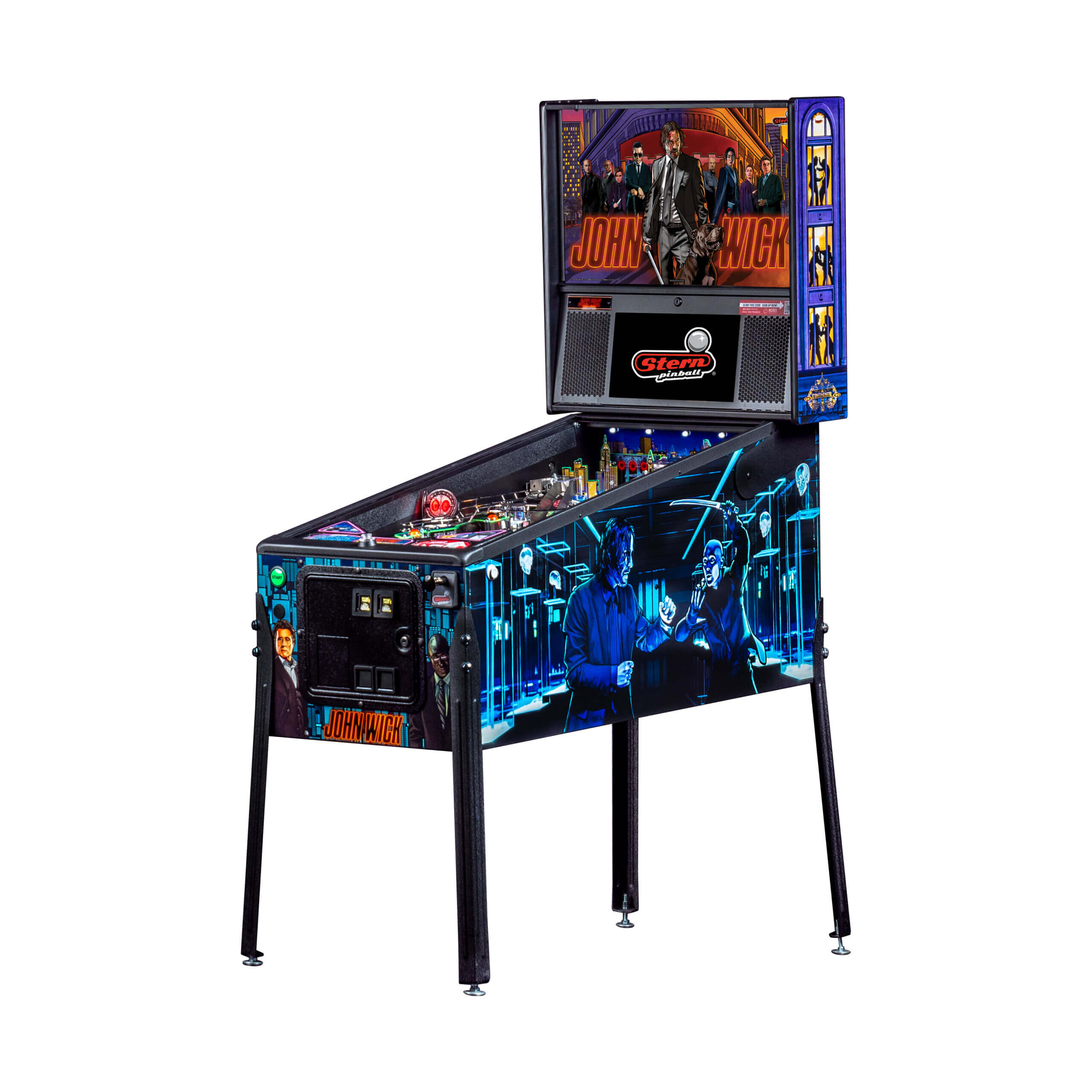John Wick Pro Pinball Machine by Stern John Wick Pro Pinball Machine by Stern