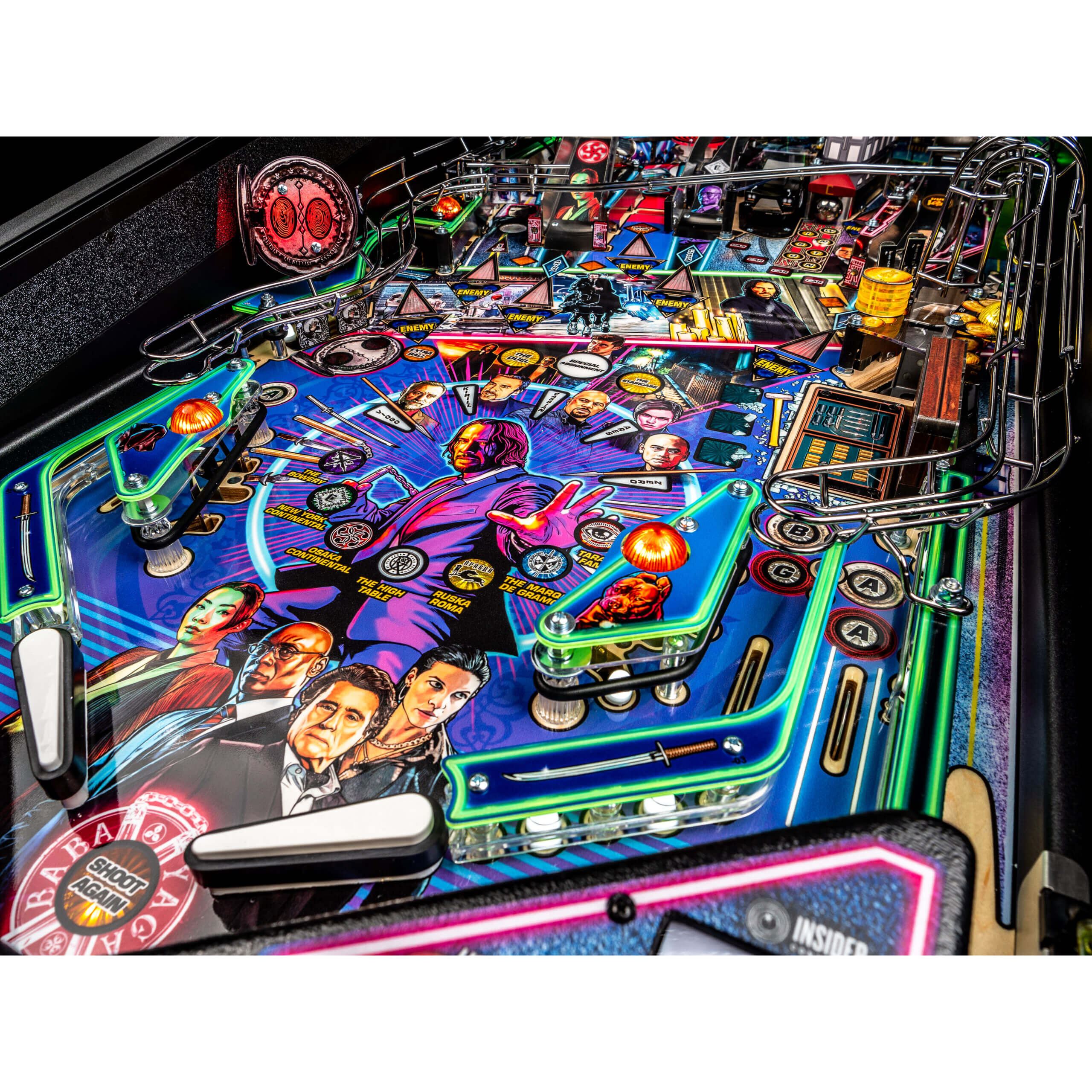John Wick Pro Pinball Machine by Stern John Wick Pro Pinball Machine by Stern