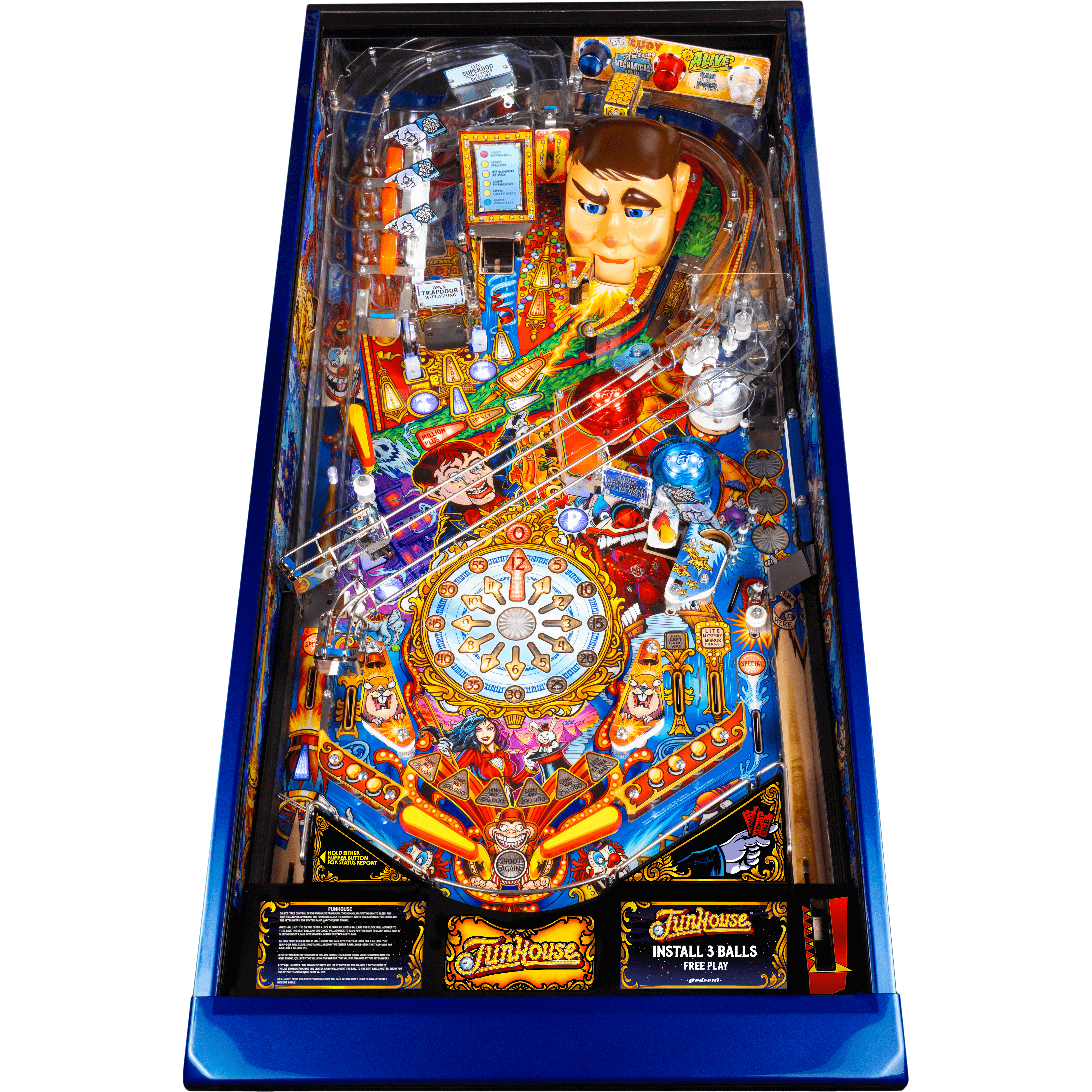 Funhouse Remake Pinball Machine - Midnight Limited Edition Funhouse Remake Pinball Machine - Midnight Limited Edition