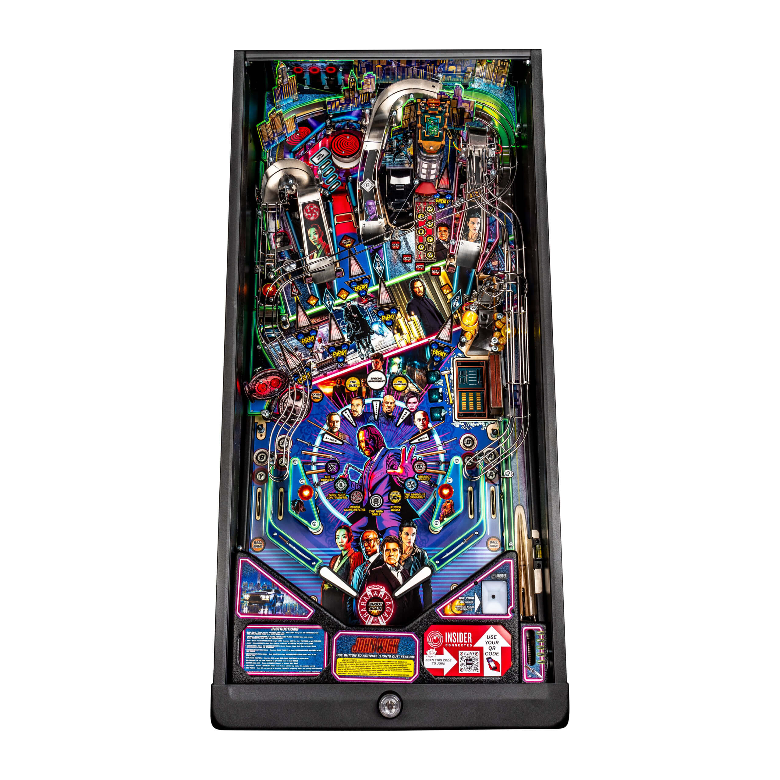 John Wick Pro Pinball Machine by Stern John Wick Pro Pinball Machine by Stern