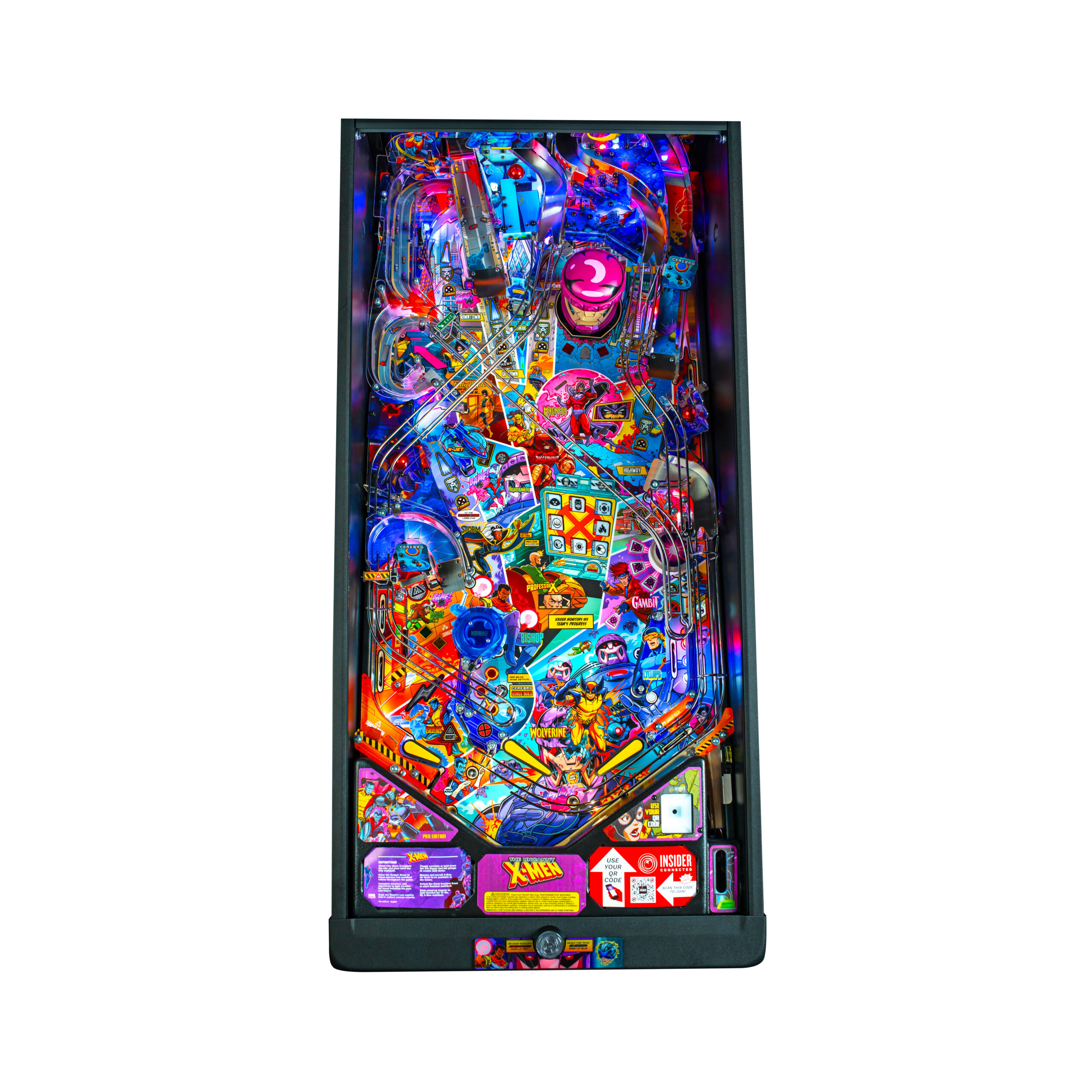 The Uncanny X-Men Pro Pinball Machine by Stern The Uncanny X-Men Pro Pinball Machine by Stern