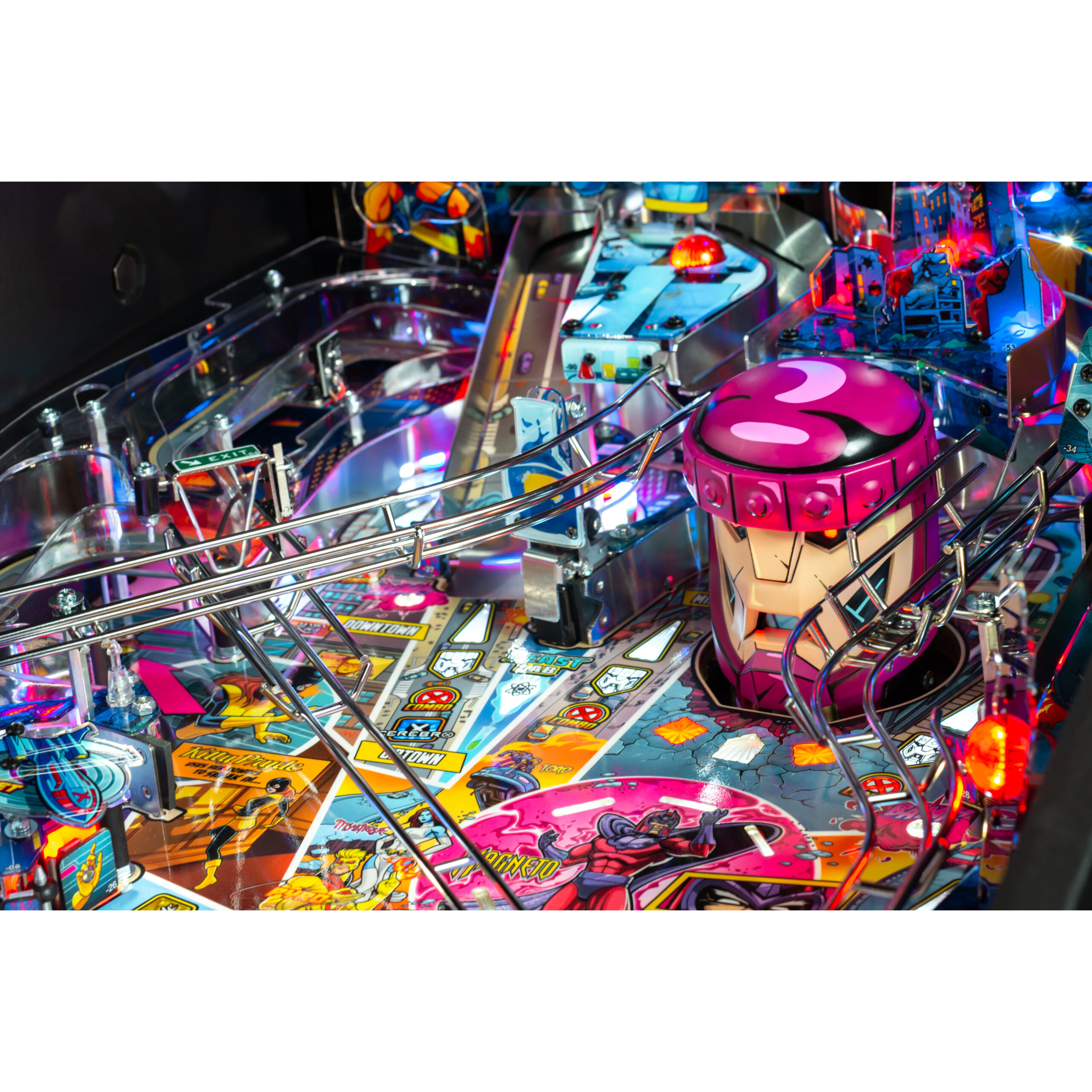 The Uncanny X-Men Pro Pinball Machine by Stern The Uncanny X-Men Pro Pinball Machine by Stern