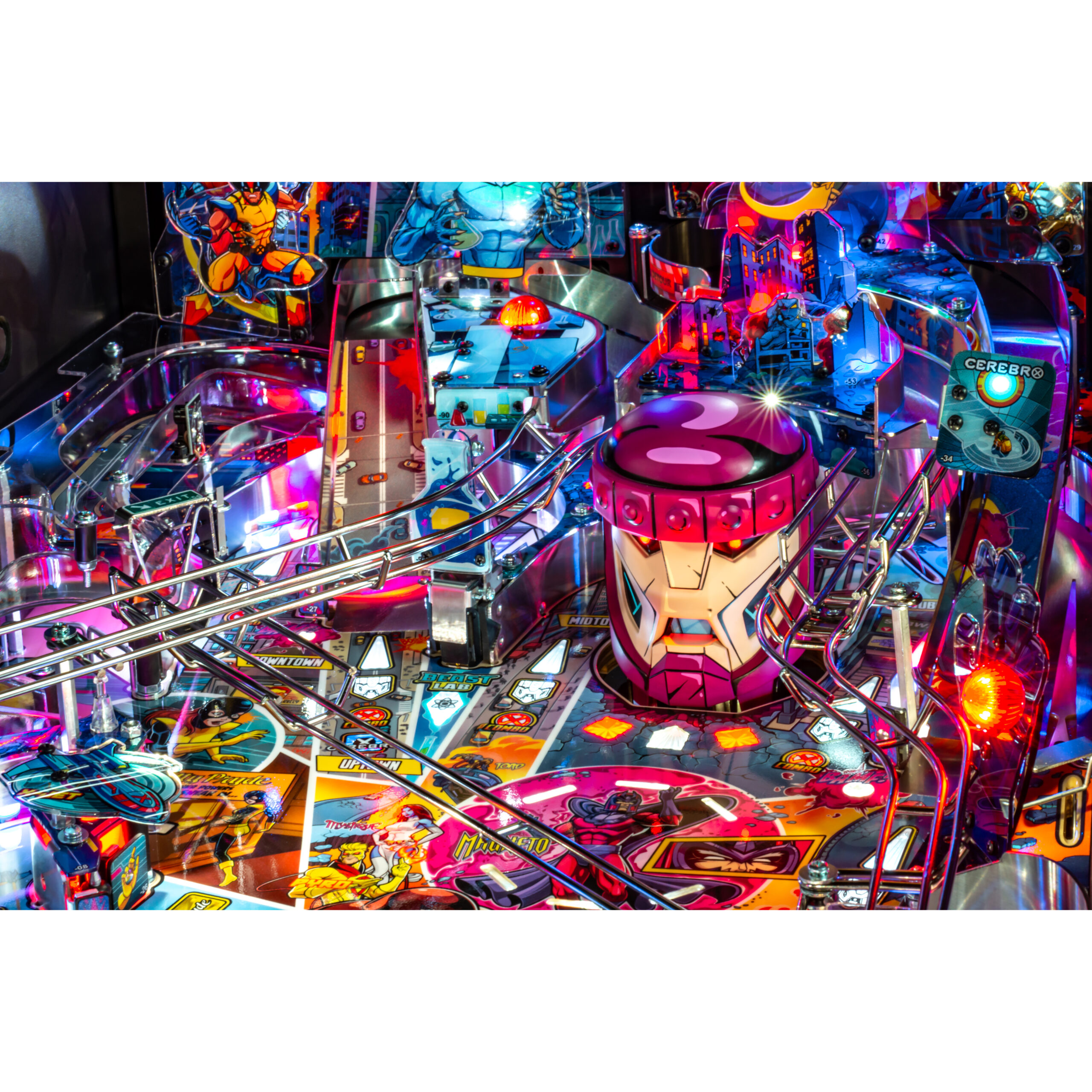 The Uncanny X-Men Pro Pinball Machine by Stern The Uncanny X-Men Pro Pinball Machine by Stern
