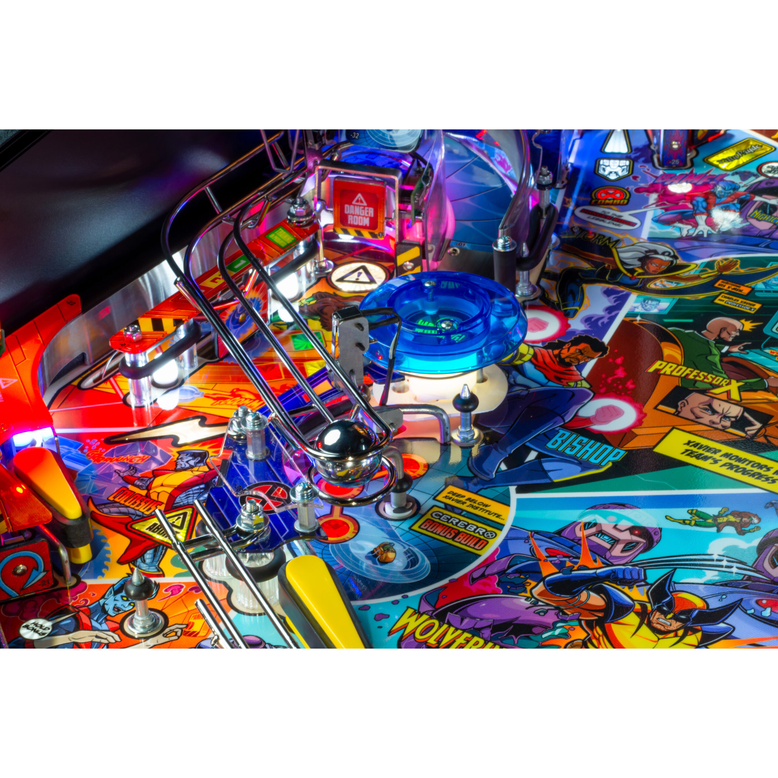 The Uncanny X-Men Premium Pinball Machine by Stern The Uncanny X-Men Premium Pinball Machine by Stern
