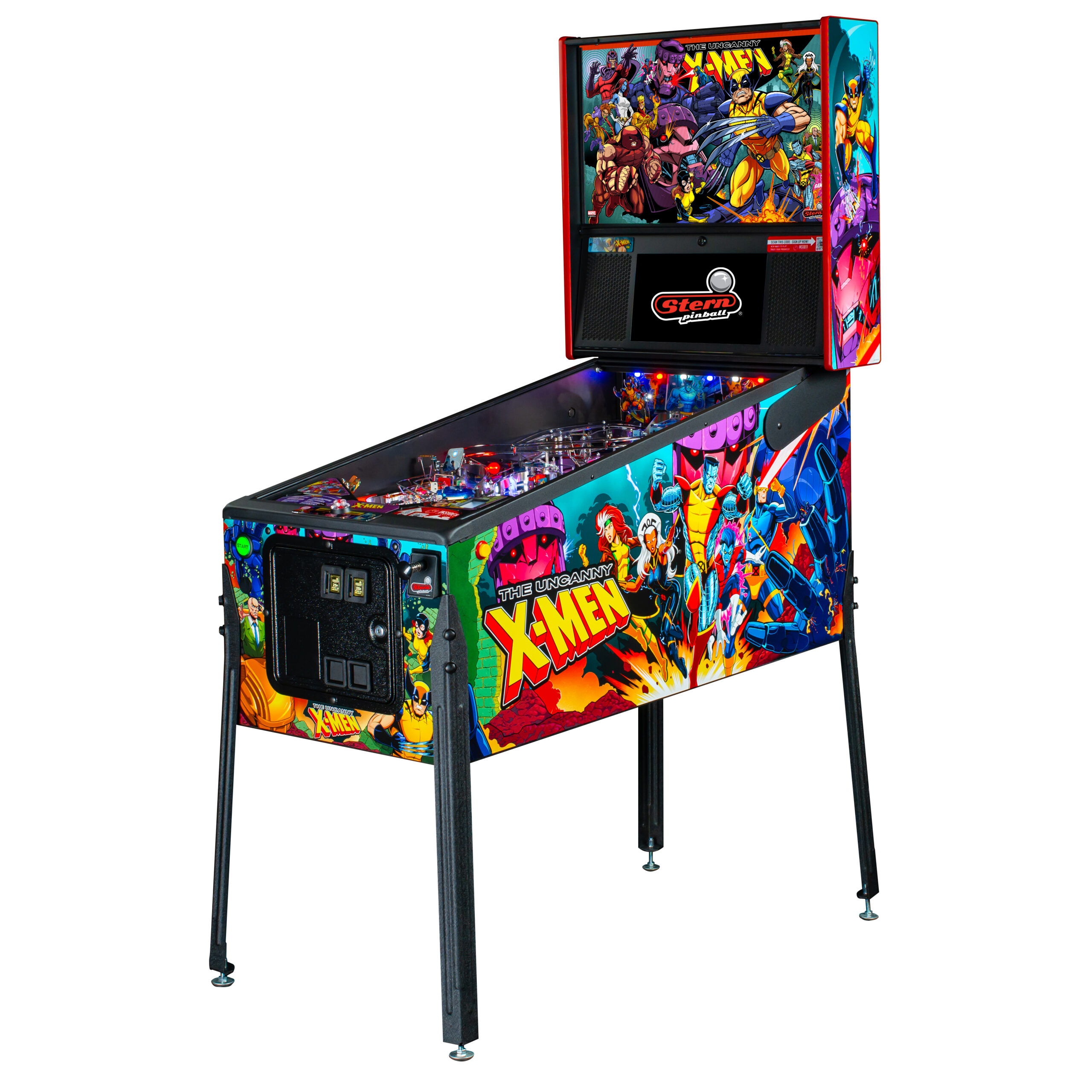 The Uncanny X-Men Pro Pinball Machine by Stern The Uncanny X-Men Pro Pinball Machine by Stern
