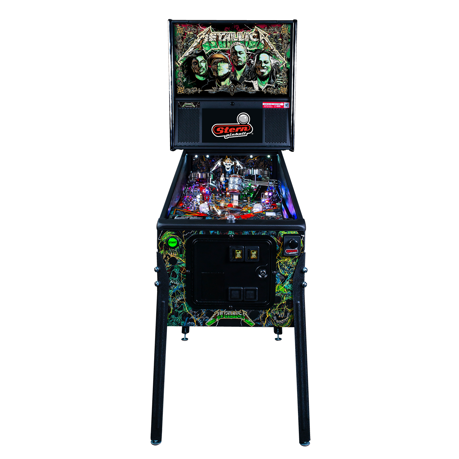 Metallica Remastered Premium Pinball Machine by Stern Metallica Remastered Premium Pinball Machine by Stern