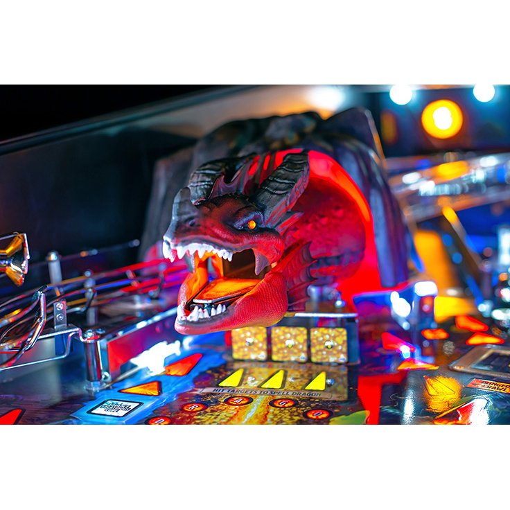Dungeons & Dragons: The Tyrant's Eye Premium Pinball Machine by Stern Dungeons & Dragons: The Tyrant's Eye Premium Pinball Machine by Stern