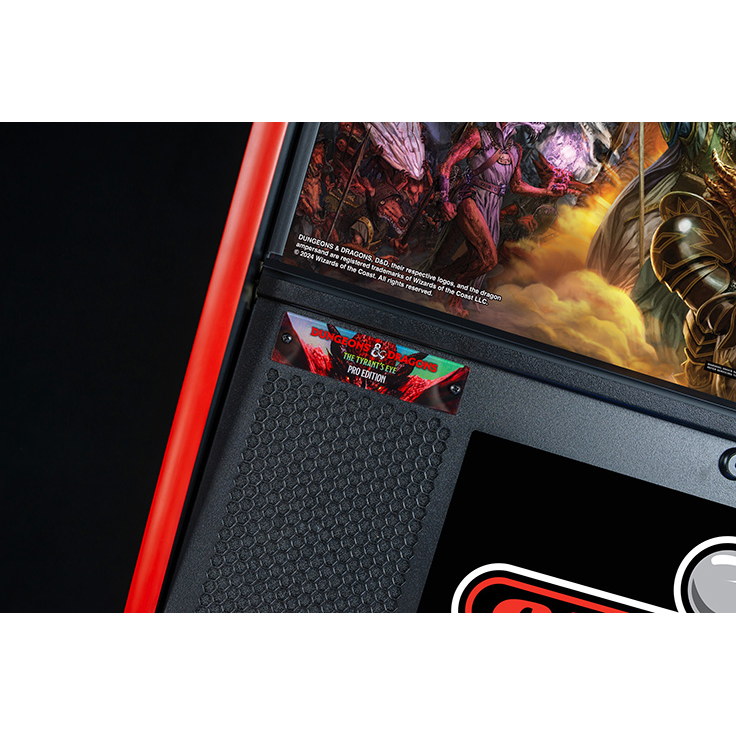 Dungeons & Dragons: The Tyrant's Eye Pro Pinball Machine by Stern Dungeons & Dragons: The Tyrant's Eye Pro Pinball Machine by Stern