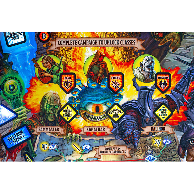 Dungeons & Dragons: The Tyrant's Eye Pro Pinball Machine by Stern Dungeons & Dragons: The Tyrant's Eye Pro Pinball Machine by Stern