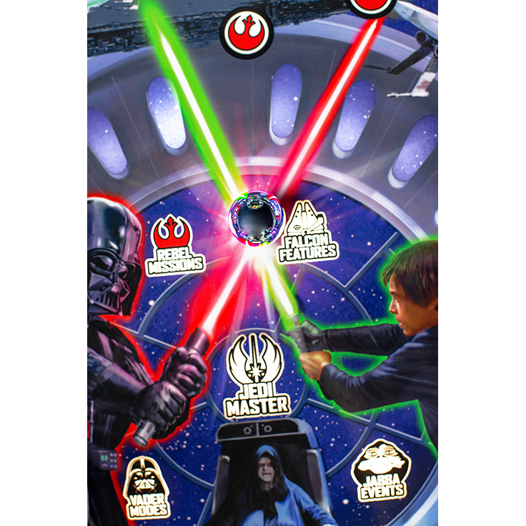 Star Wars: Fall of the Empire Pro Pinball Machine by Stern Star Wars: Fall of the Empire Pro Pinball Machine by Stern