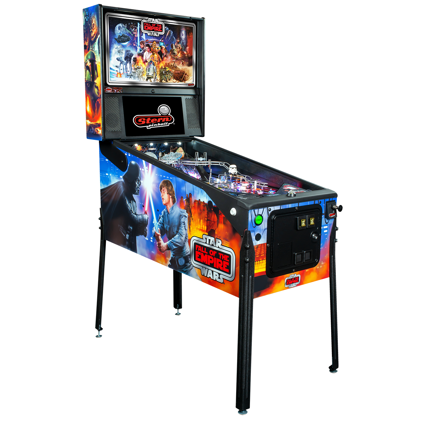 Star Wars: Fall of the Empire Premium Pinball Machine by Stern Star Wars: Fall of the Empire Premium Pinball Machine by Stern