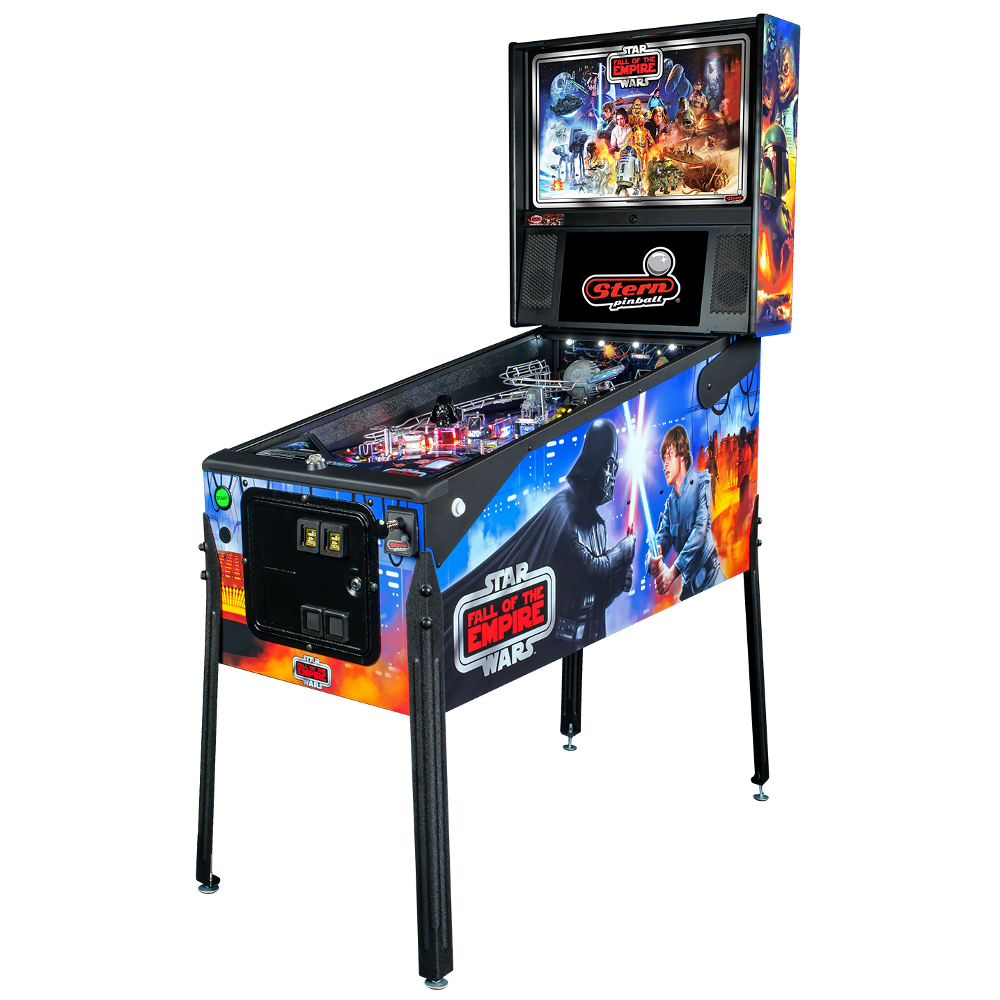 Star Wars: Fall of the Empire Premium Pinball Machine by Stern Star Wars: Fall of the Empire Premium Pinball Machine by Stern