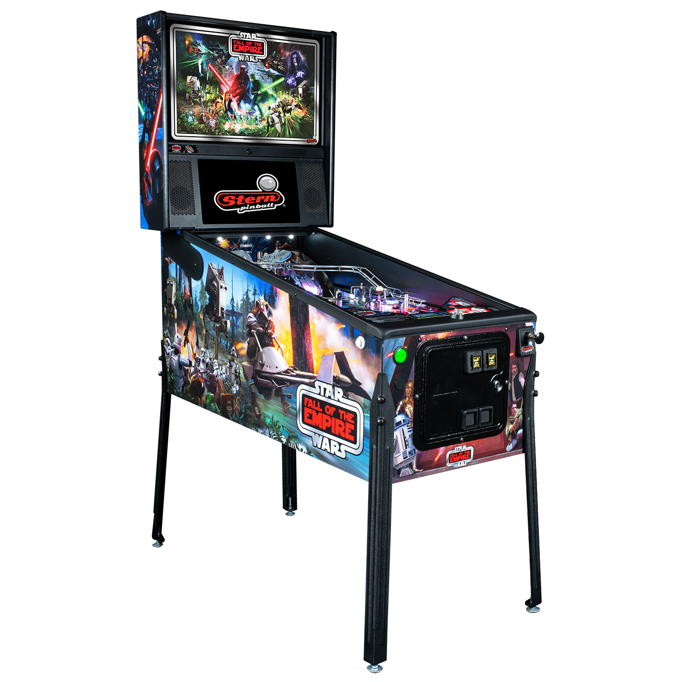 Star Wars: Fall of the Empire Pro Pinball Machine by Stern Star Wars: Fall of the Empire Pro Pinball Machine by Stern