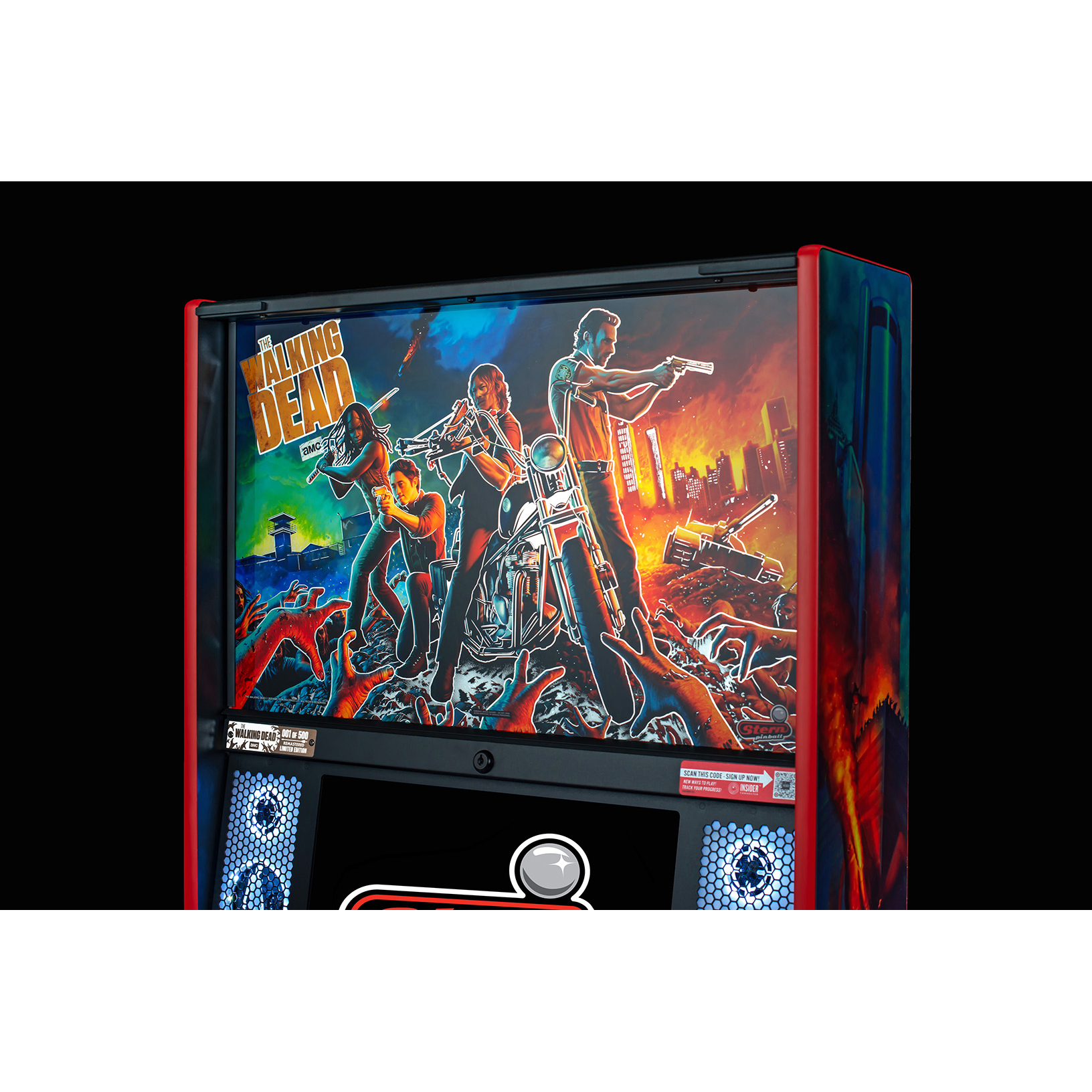 The Walking Dead Remastered Limited Edition Pinball Machine by Stern The Walking Dead Remastered Limited Edition Pinball Machine by Stern