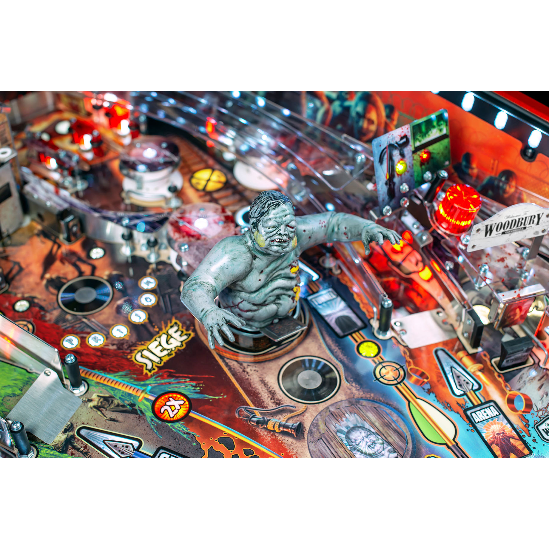 The Walking Dead Remastered Limited Edition Pinball Machine by Stern The Walking Dead Remastered Limited Edition Pinball Machine by Stern