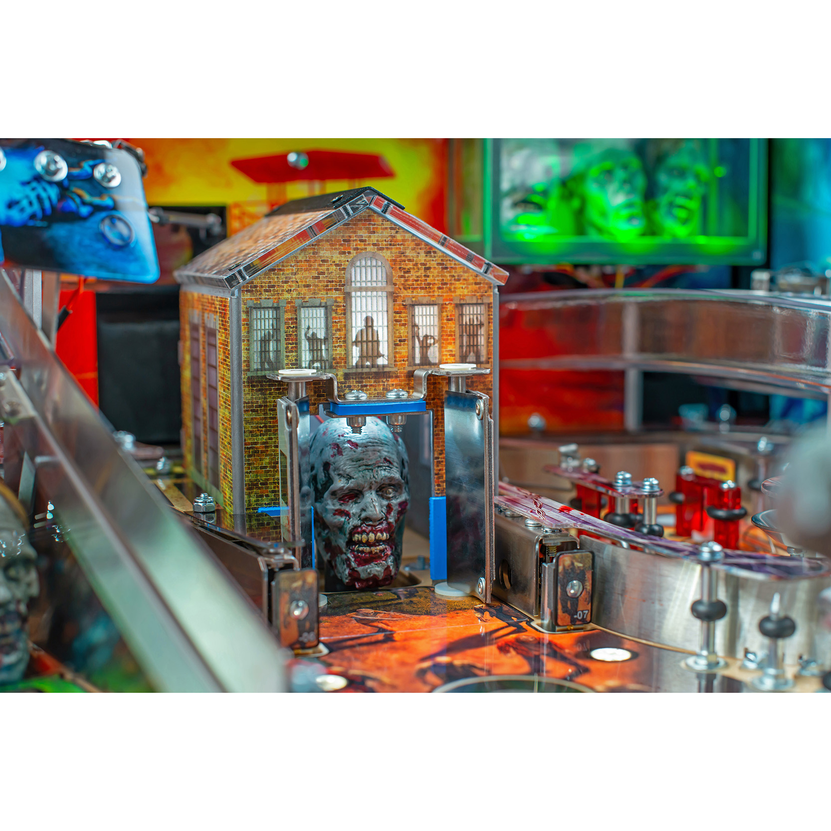The Walking Dead Remastered Limited Edition Pinball Machine by Stern The Walking Dead Remastered Limited Edition Pinball Machine by Stern