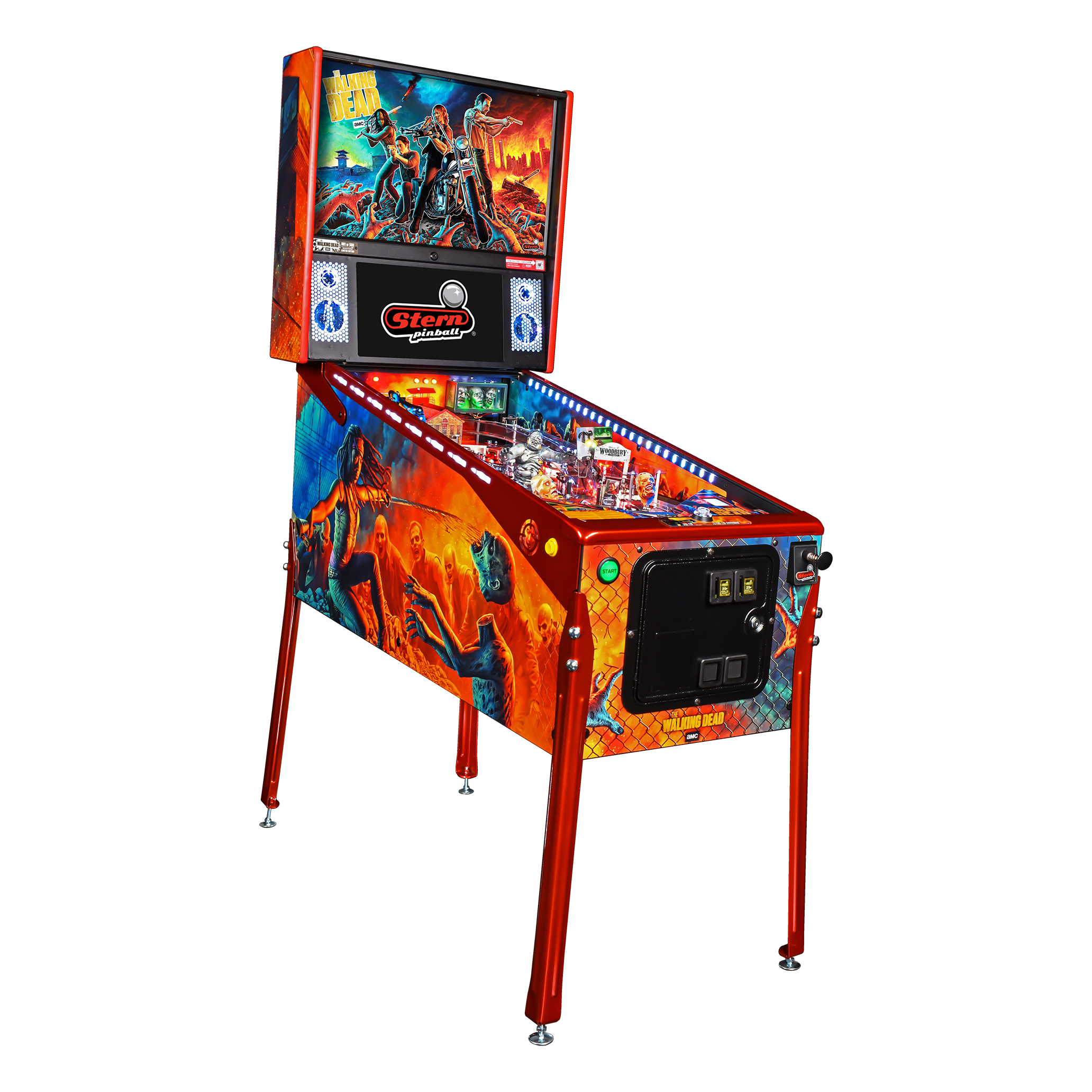 The Walking Dead Remastered Limited Edition Pinball Machine by Stern The Walking Dead Remastered Limited Edition Pinball Machine by Stern