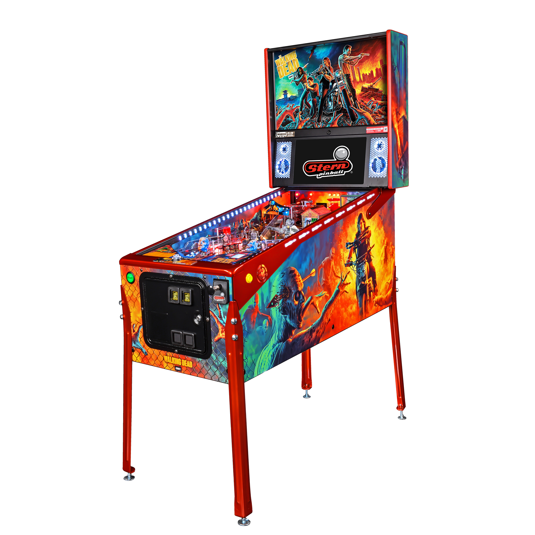 The Walking Dead Remastered Limited Edition Pinball Machine by Stern The Walking Dead Remastered Limited Edition Pinball Machine by Stern