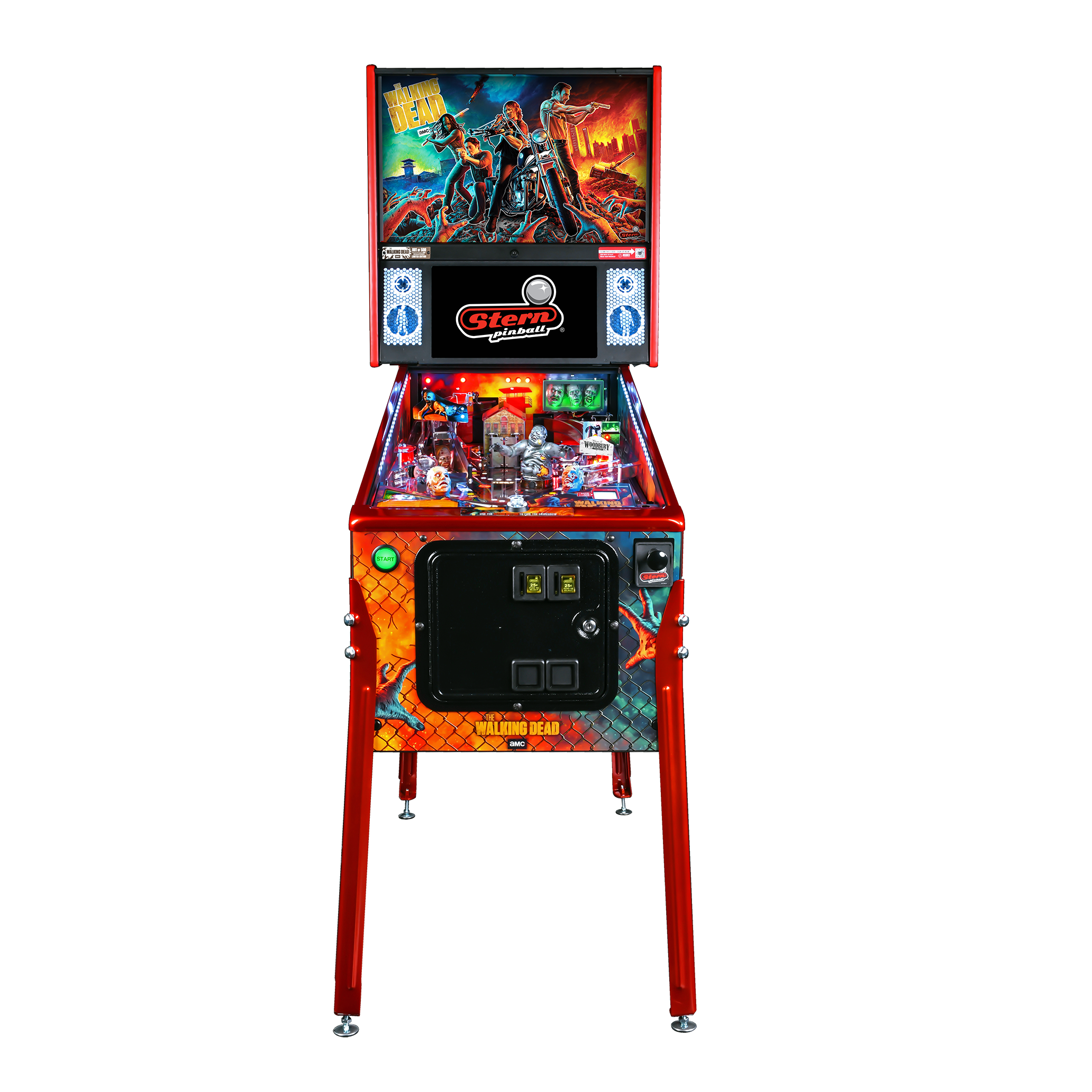 The Walking Dead Remastered Limited Edition Pinball Machine by Stern The Walking Dead Remastered Limited Edition Pinball Machine by Stern