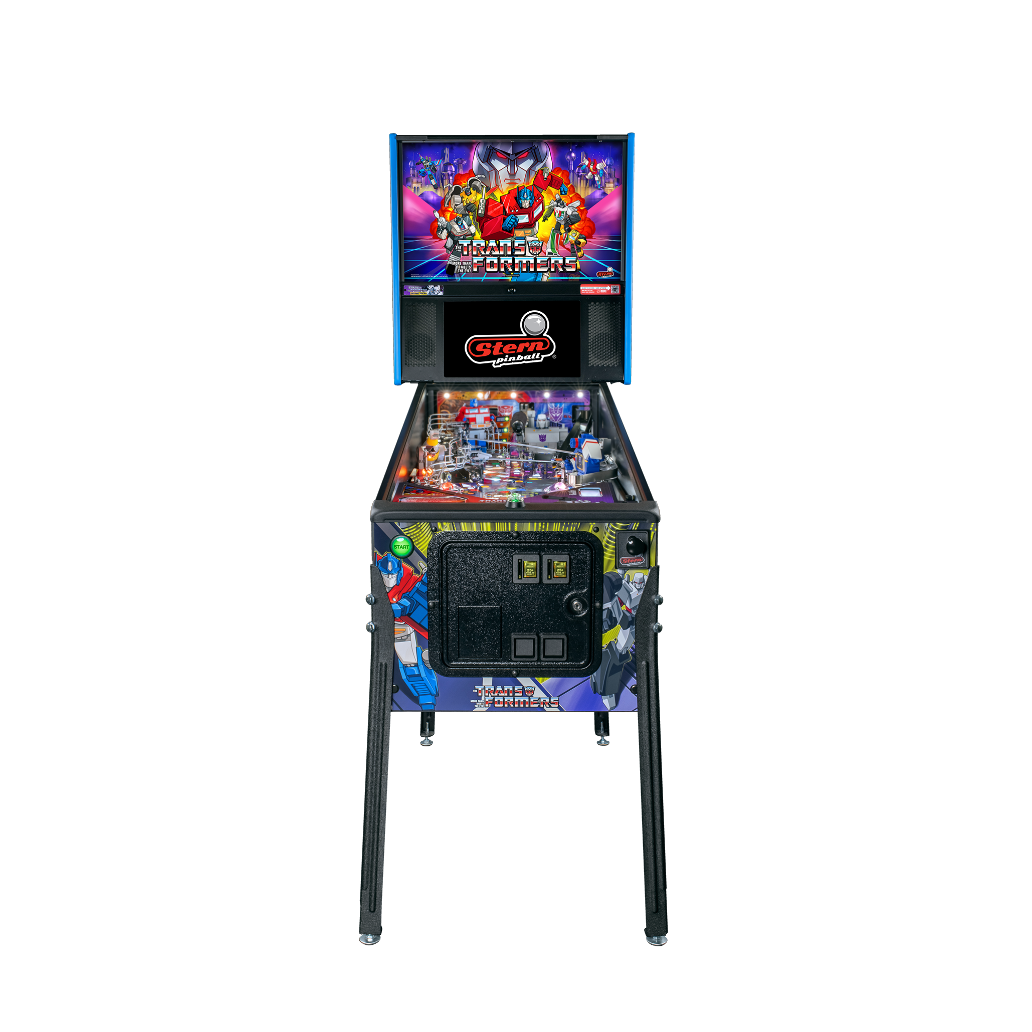 Transformers: More Than Meets the Eye Premium Pinball Machine by Stern Transformers: More Than Meets the Eye Premium Pinball Machine by Stern