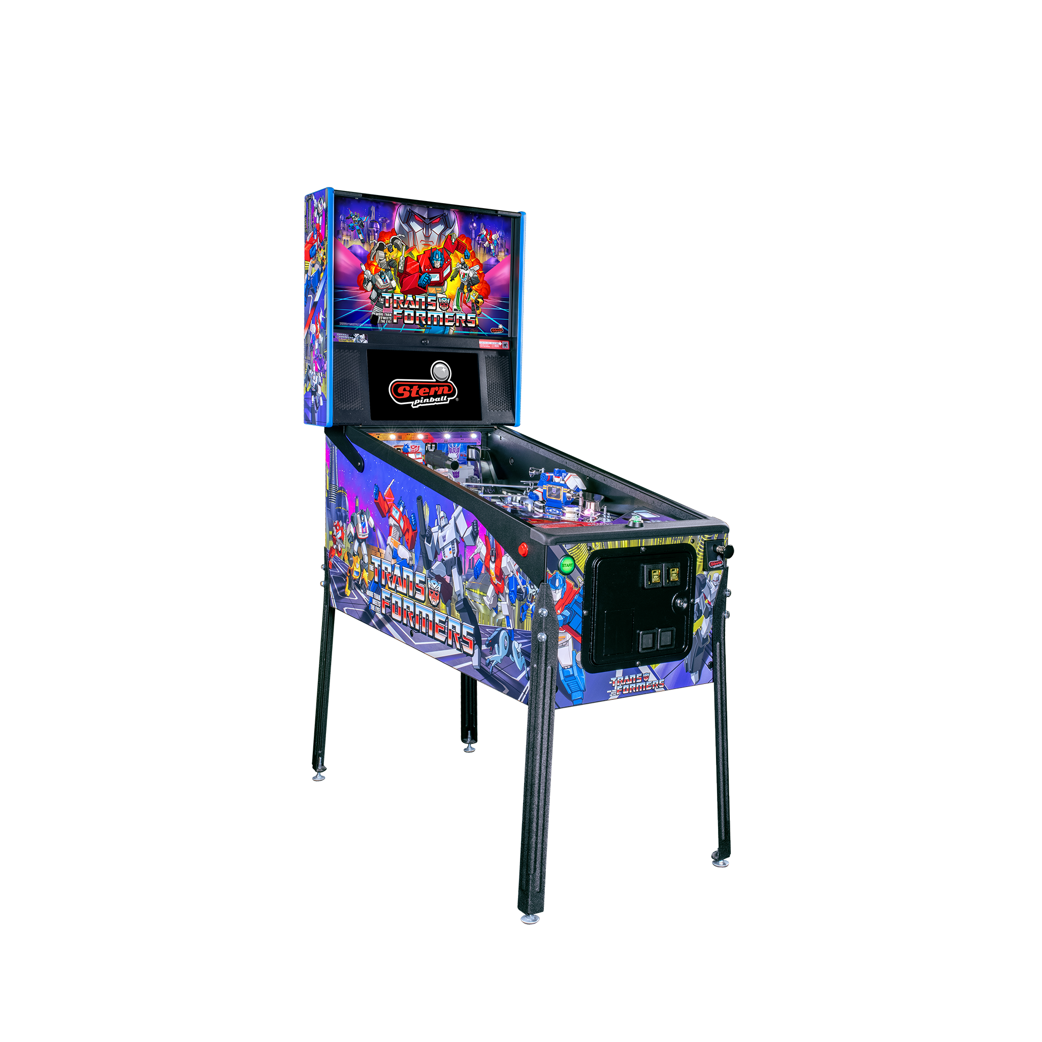 Transformers: More Than Meets the Eye Premium Pinball Machine by Stern Transformers: More Than Meets the Eye Premium Pinball Machine by Stern