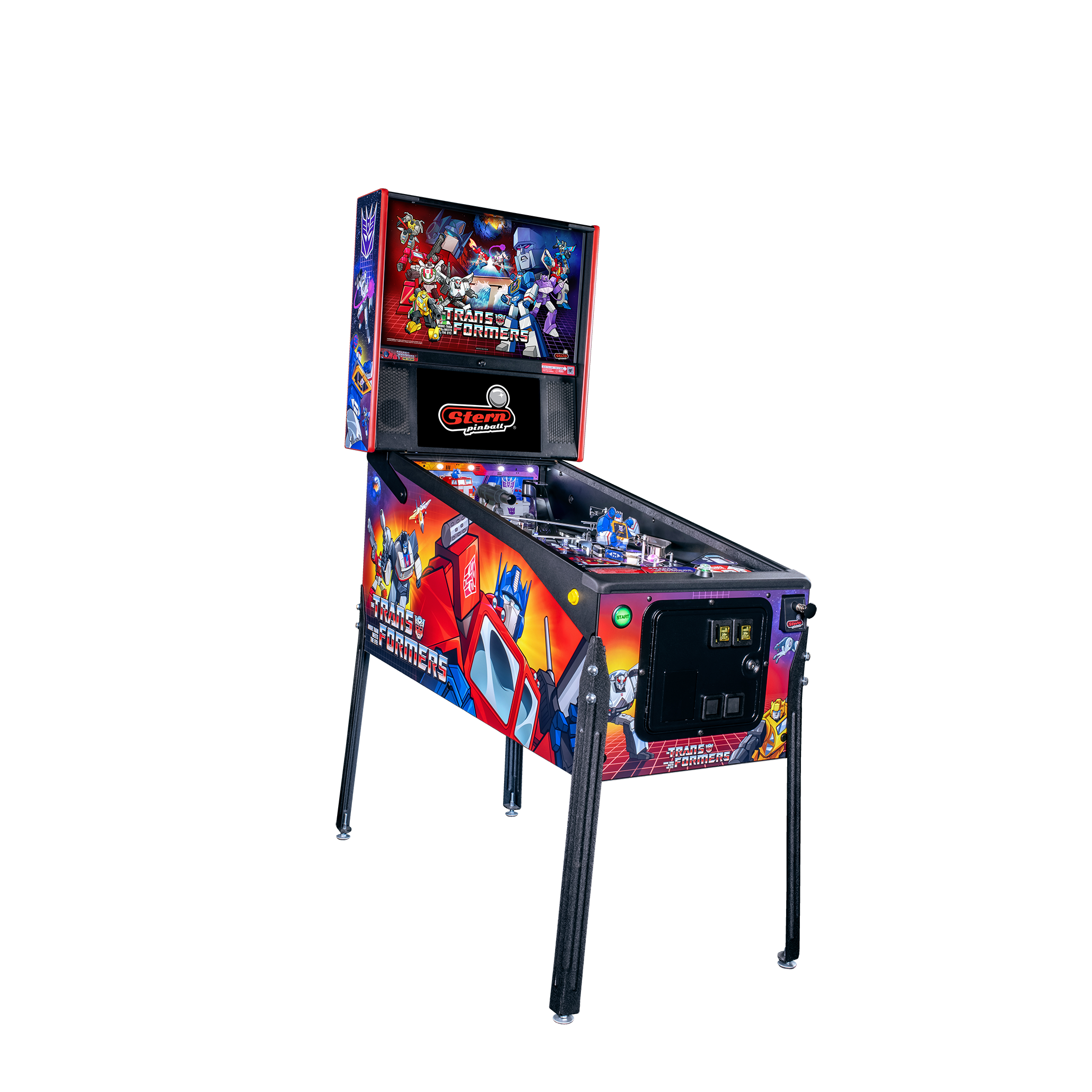 Transformers: More Than Meets the Eye Pro Pinball Machine by Stern Transformers: More Than Meets the Eye Pro Pinball Machine by Stern