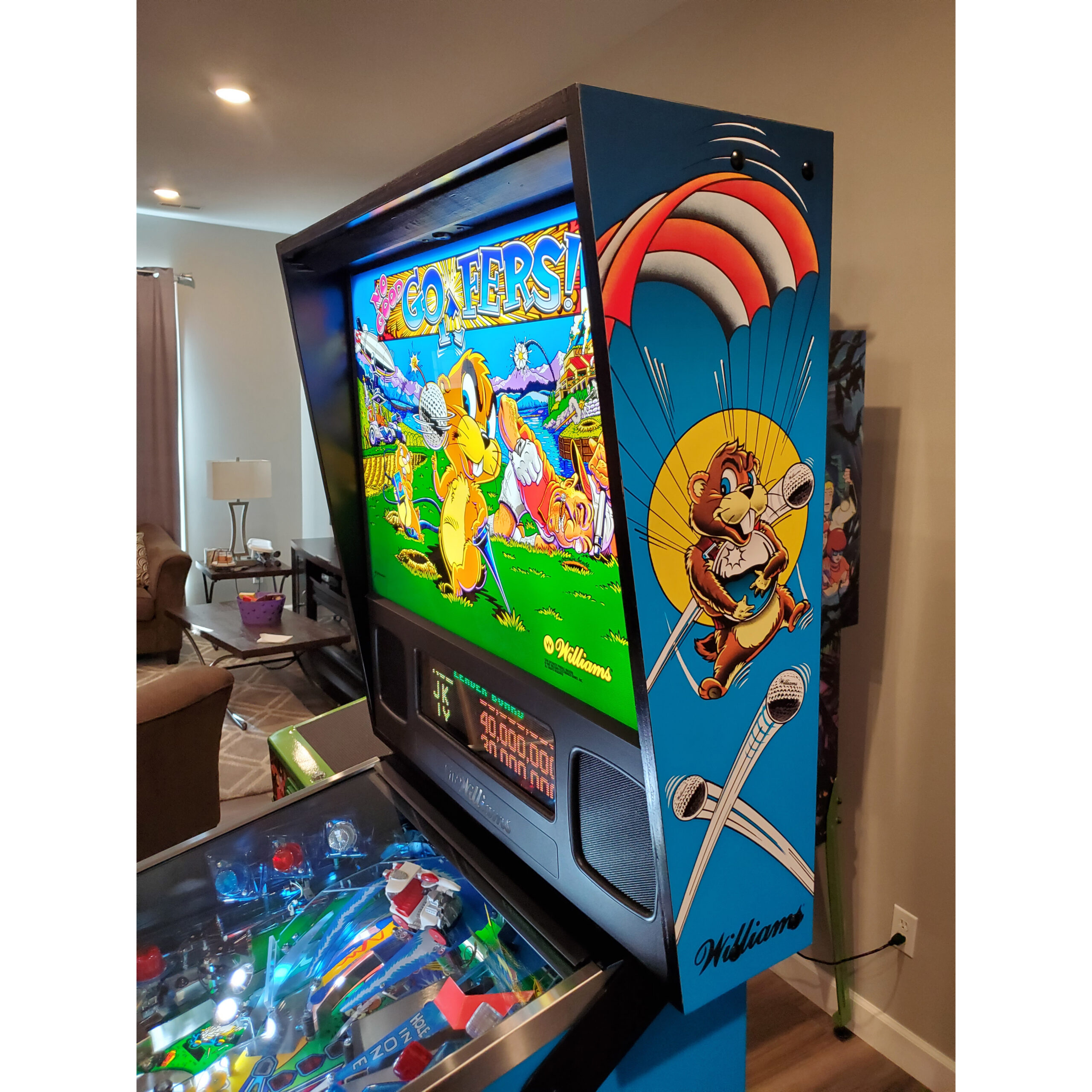 No Good Gofers Pinball Machine by Williams </br>(High End Restoration) No Good Gofers Pinball Machine by Williams </br>(High End Restoration)
