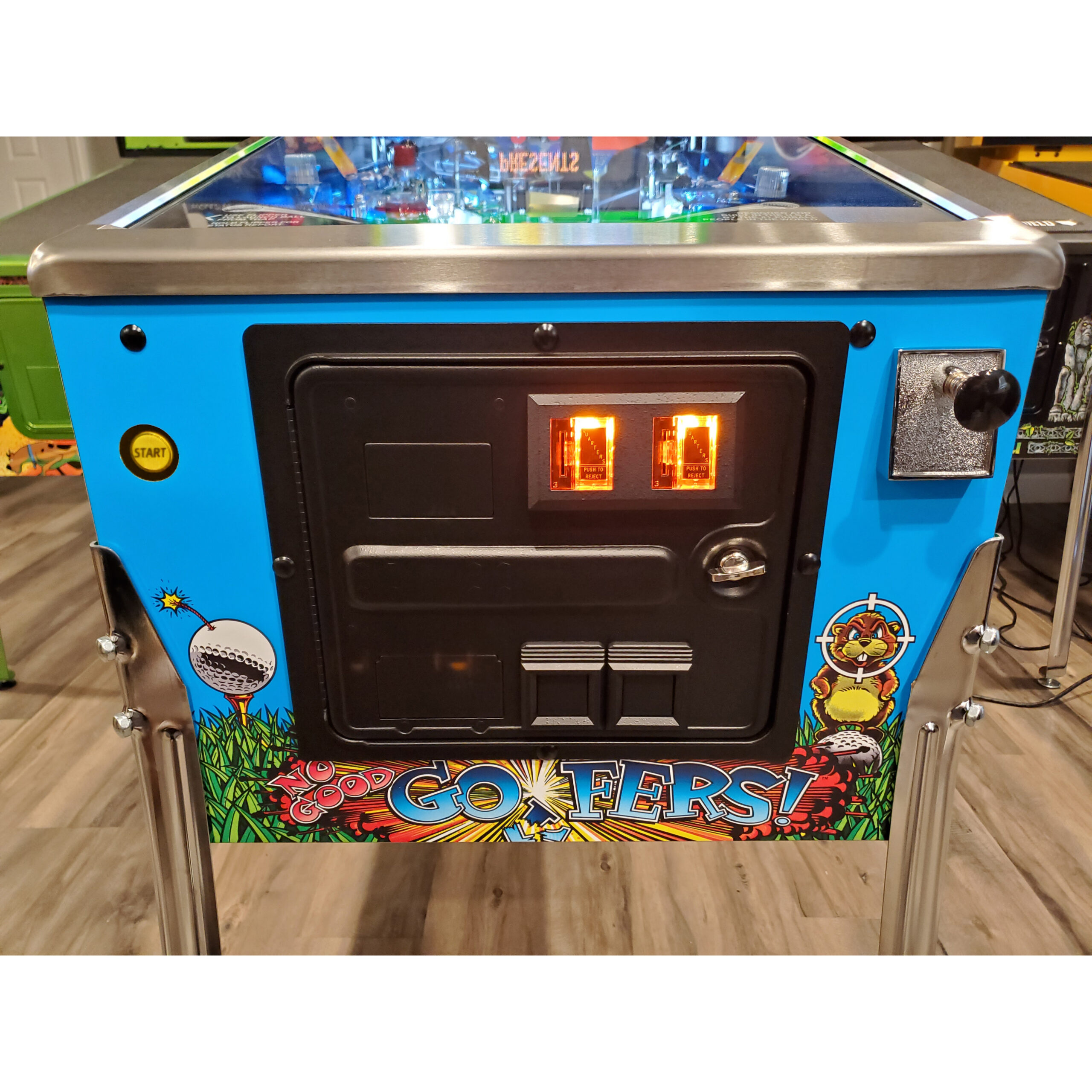 No Good Gofers Pinball Machine by Williams </br>(High End Restoration) No Good Gofers Pinball Machine by Williams </br>(High End Restoration)