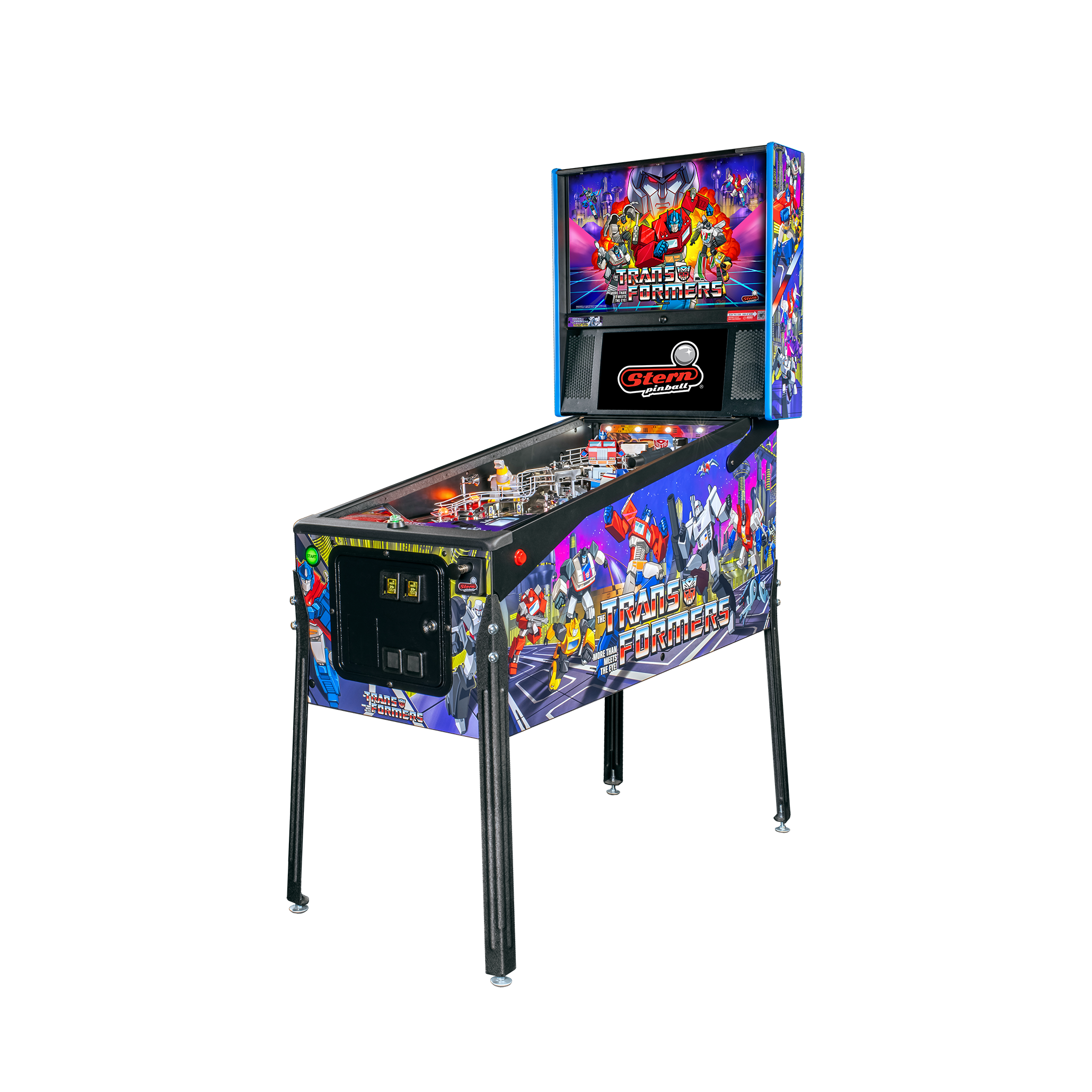 Transformers: More Than Meets the Eye Premium Pinball Machine by Stern Transformers: More Than Meets the Eye Premium Pinball Machine by Stern