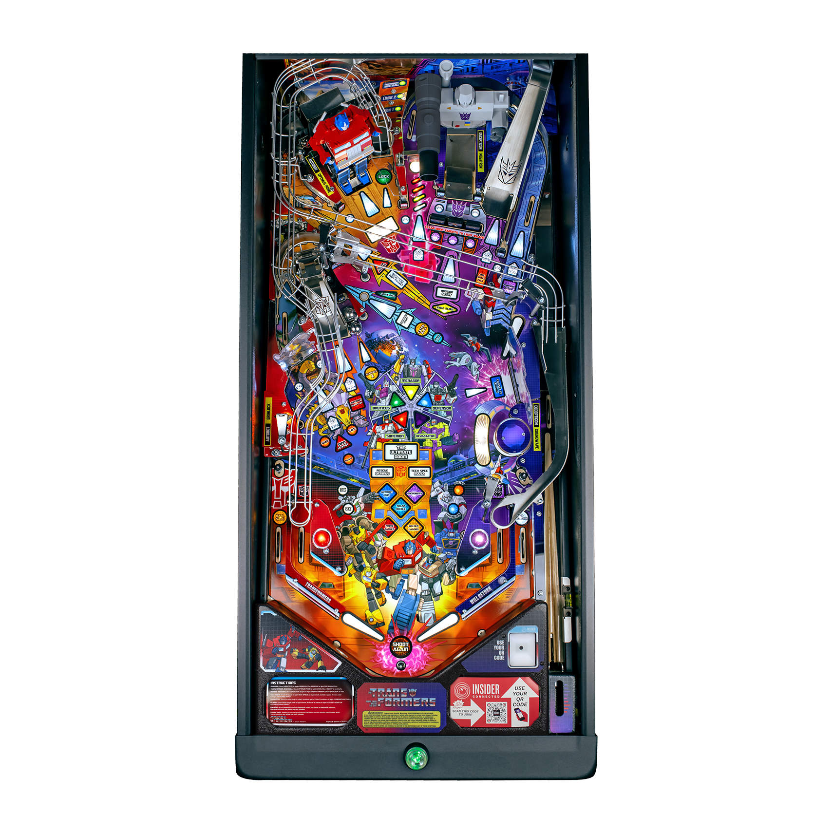 Transformers: More Than Meets the Eye Pro Pinball Machine by Stern Transformers: More Than Meets the Eye Pro Pinball Machine by Stern