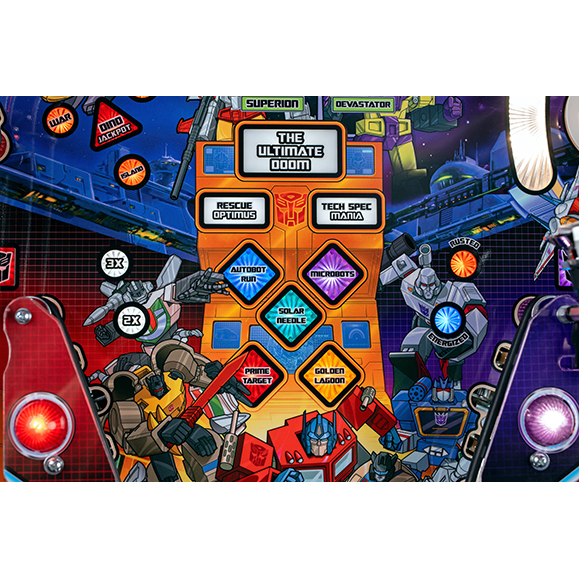 Transformers: More Than Meets the Eye Premium Pinball Machine by Stern Transformers: More Than Meets the Eye Premium Pinball Machine by Stern