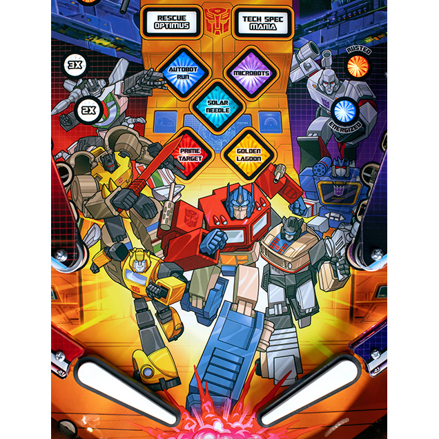 Transformers: More Than Meets the Eye Pro Pinball Machine by Stern Transformers: More Than Meets the Eye Pro Pinball Machine by Stern