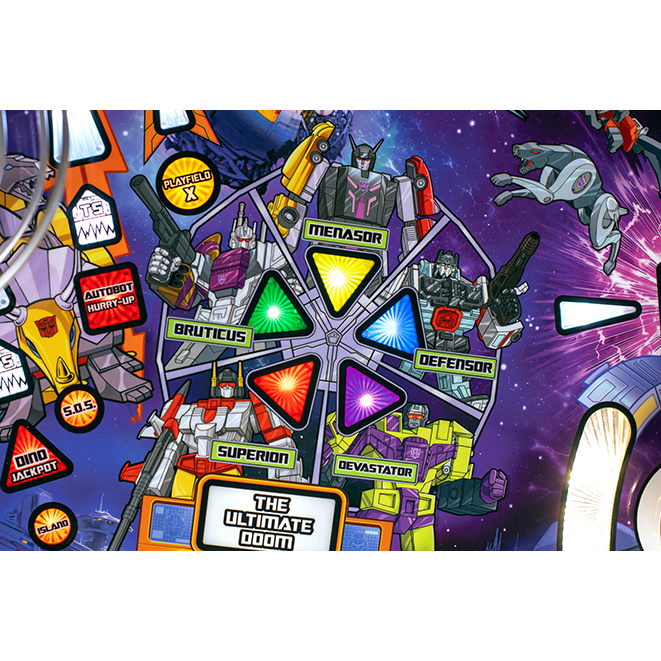 Transformers: More Than Meets the Eye Pro Pinball Machine by Stern Transformers: More Than Meets the Eye Pro Pinball Machine by Stern