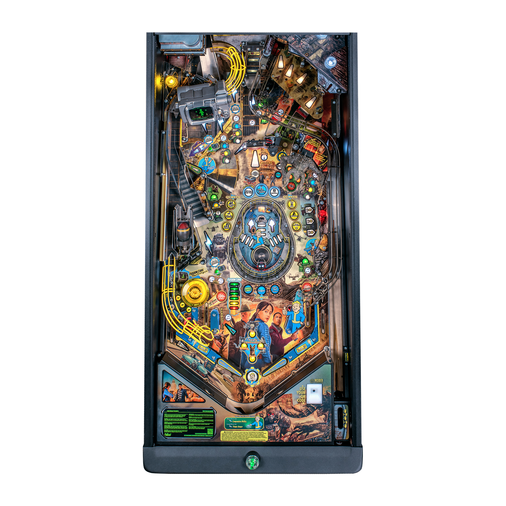 Fallout Premium Pinball Machine by Stern Fallout Premium Pinball Machine by Stern