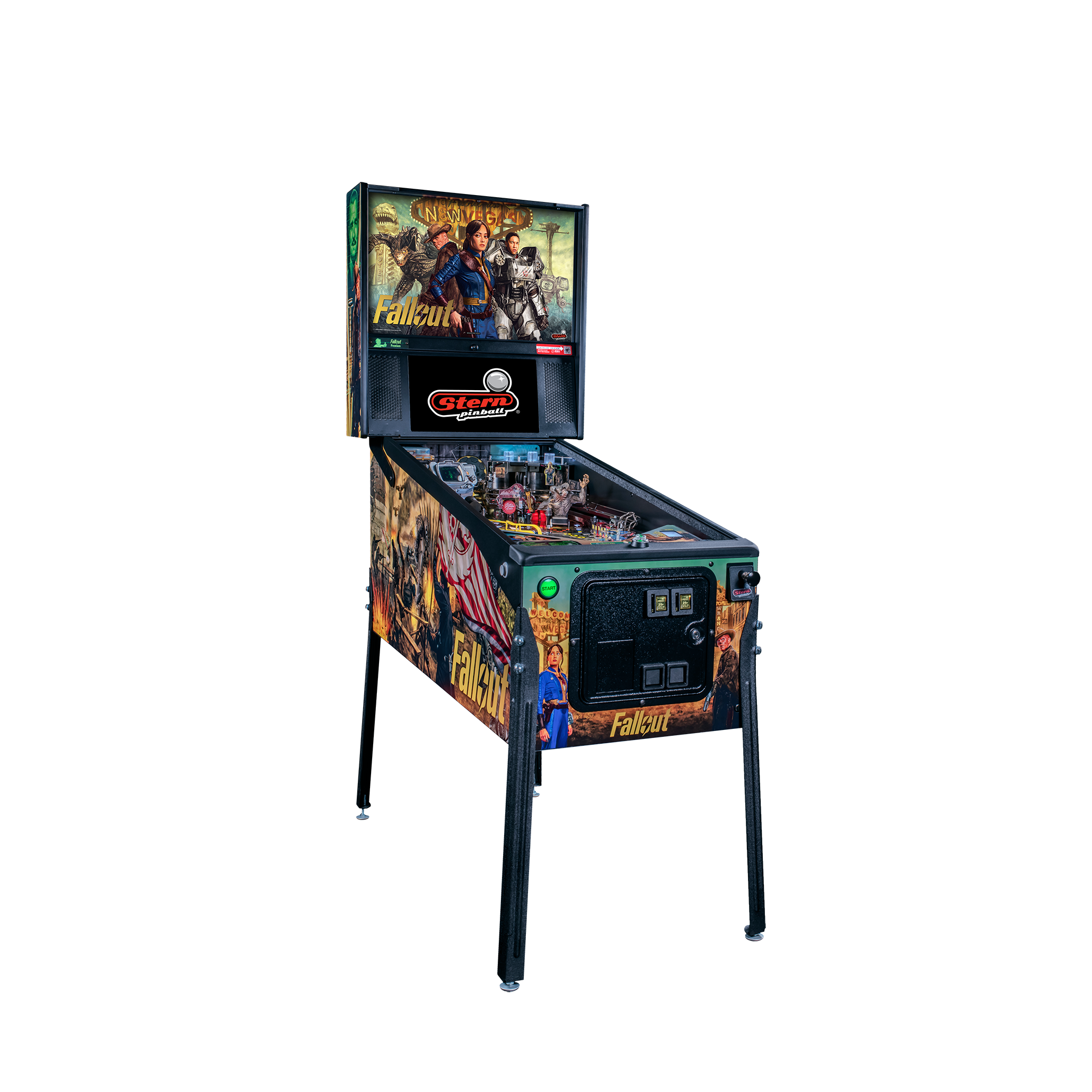 Fallout Premium Pinball Machine by Stern Fallout Premium Pinball Machine by Stern