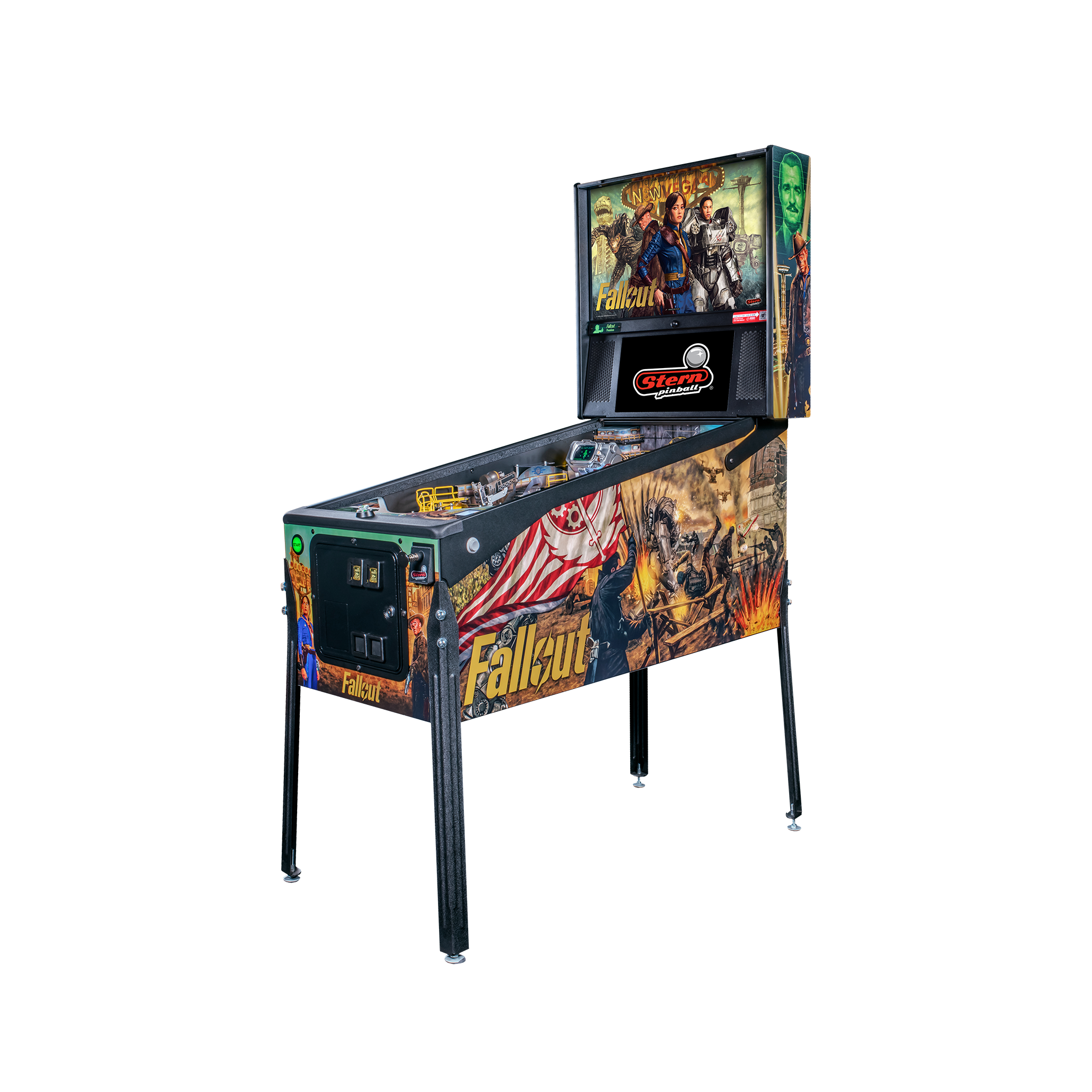 Fallout Premium Pinball Machine by Stern Fallout Premium Pinball Machine by Stern