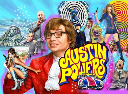 Austin Powers Pinball Machine by Stern