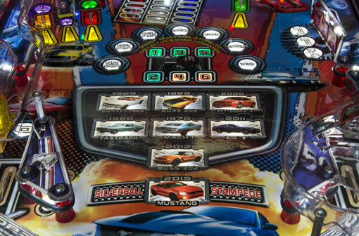 Mustang Pro Pinball Machine by Stern