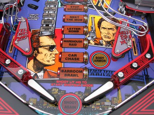 Dirty Harry Pinball Machine by Williams Dirty Harry Pinball Machine by Williams
